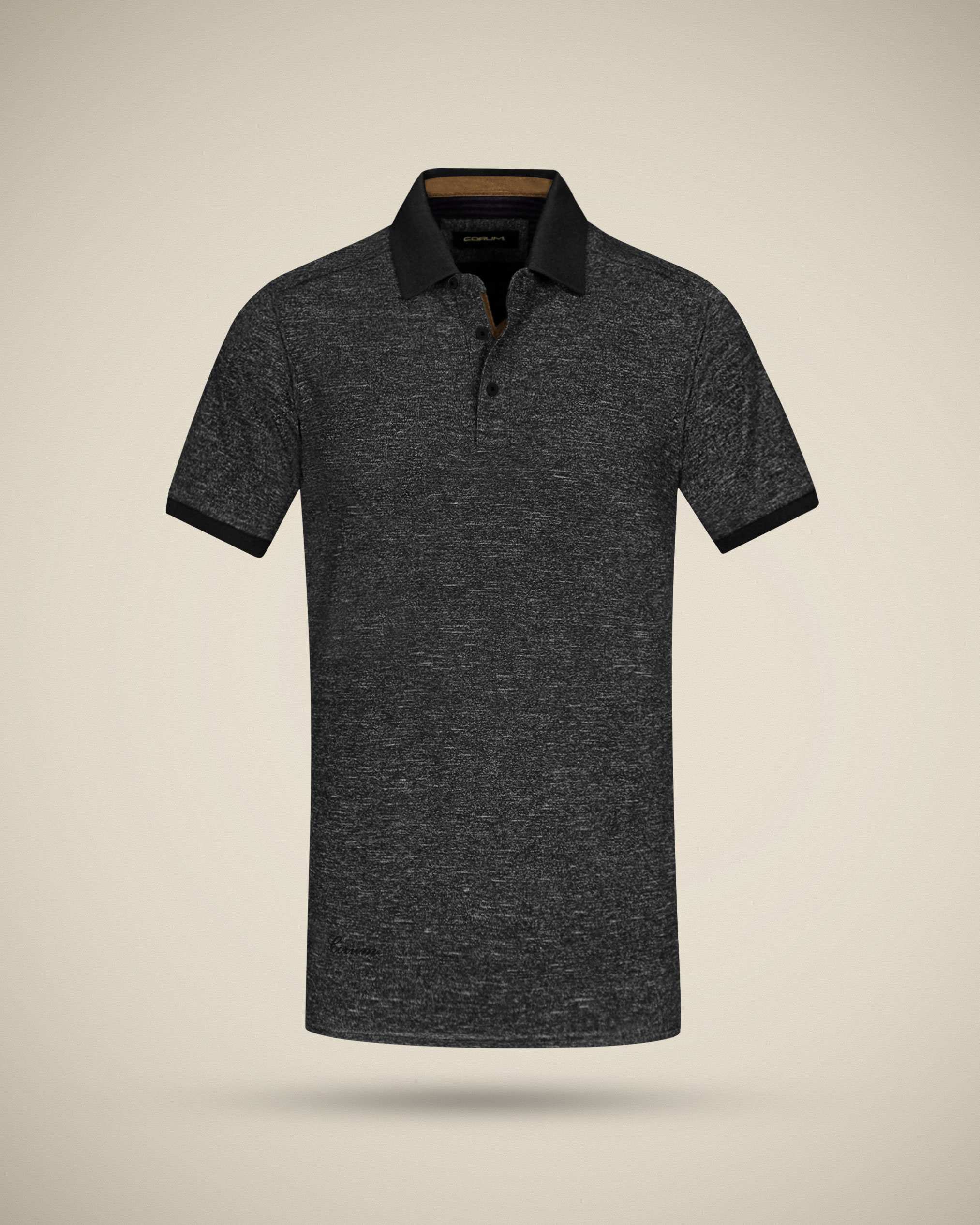 پولوشرت یقه کشبافت 2212315 کروم