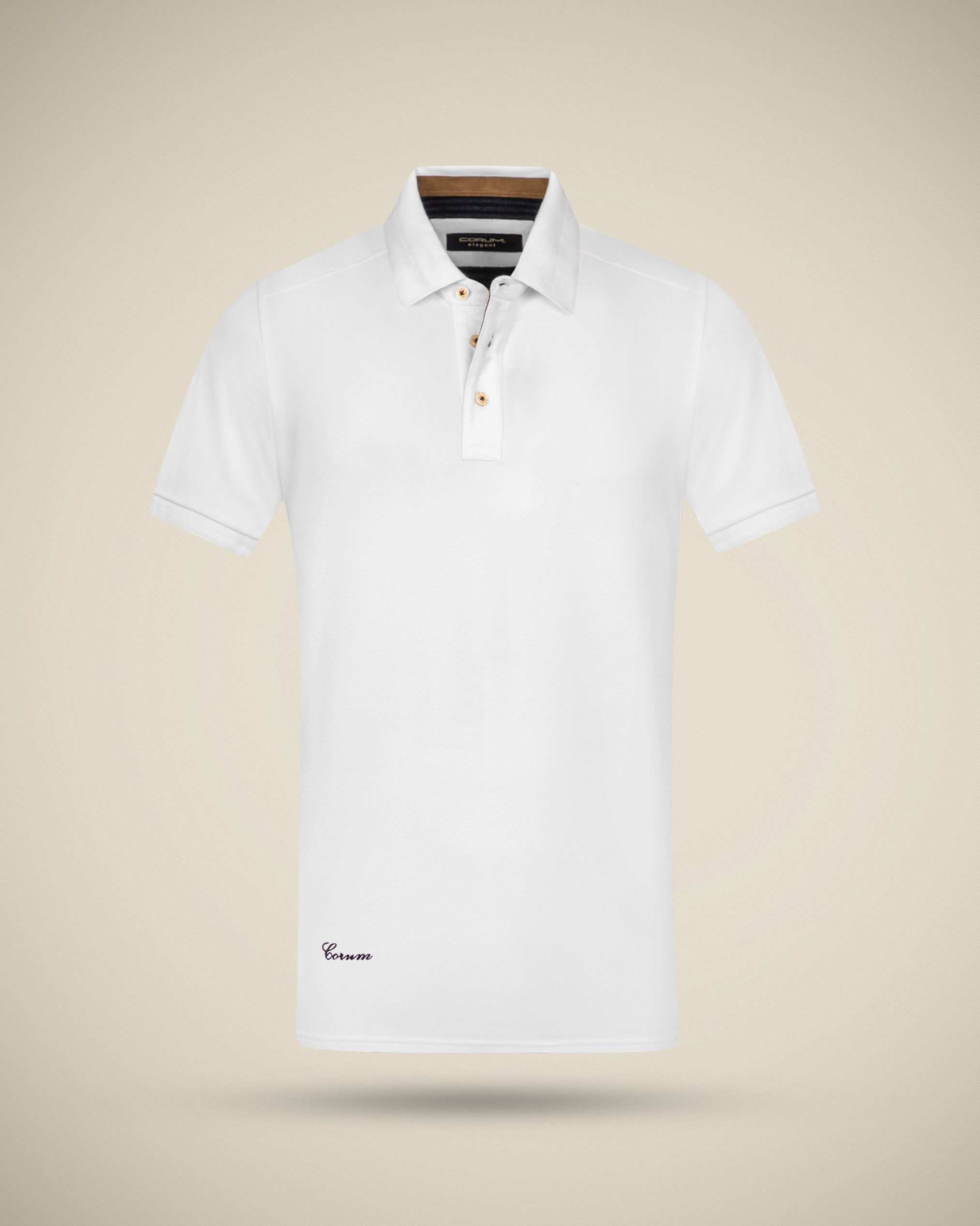 پولوشرت یقه کشبافت 2212315 کروم