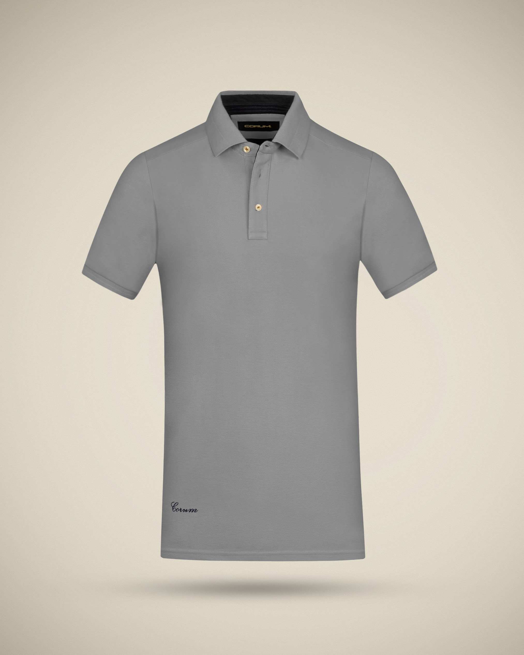 پولوشرت یقه کشبافت 2212315 کروم