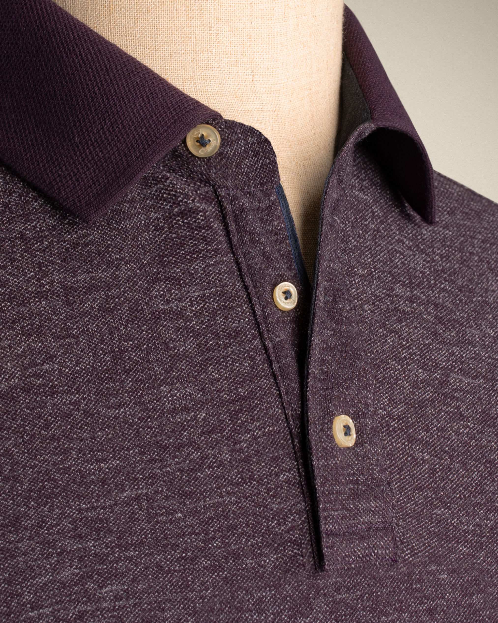 پولوشرت یقه کشبافت 2212315 کروم