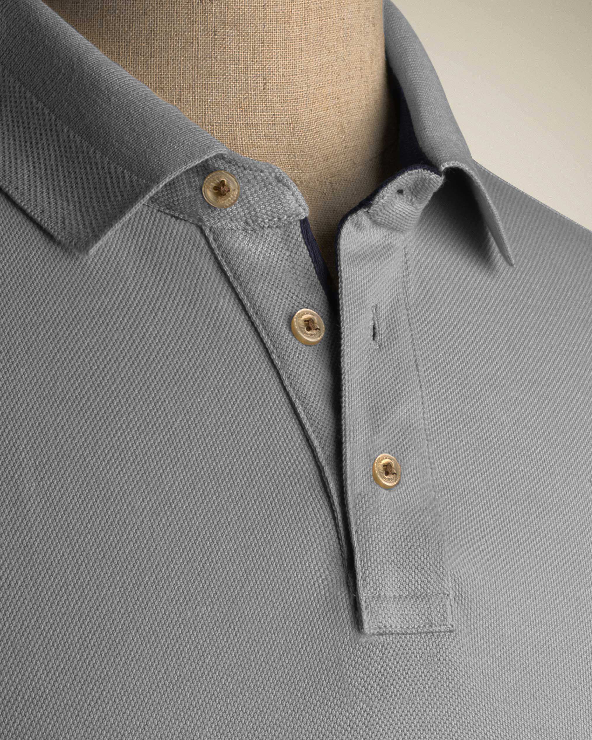 پولوشرت یقه کشبافت 2212315 کروم