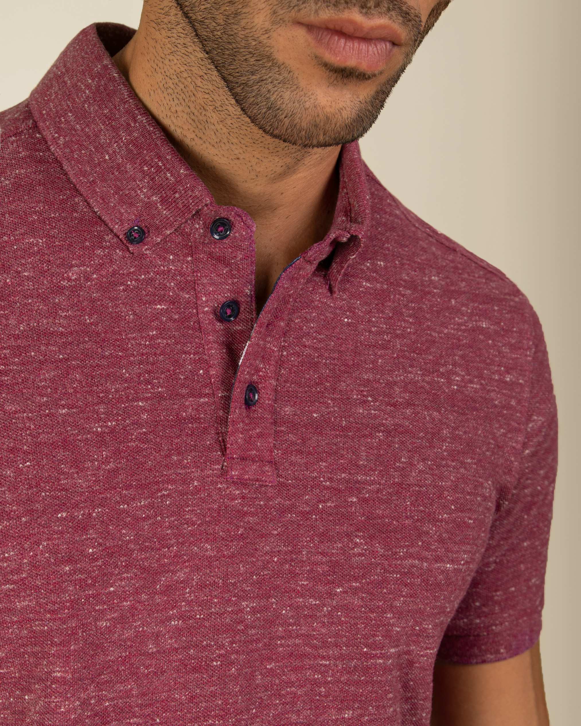 پولوشرت یقه دکمه دار 2212317 کروم