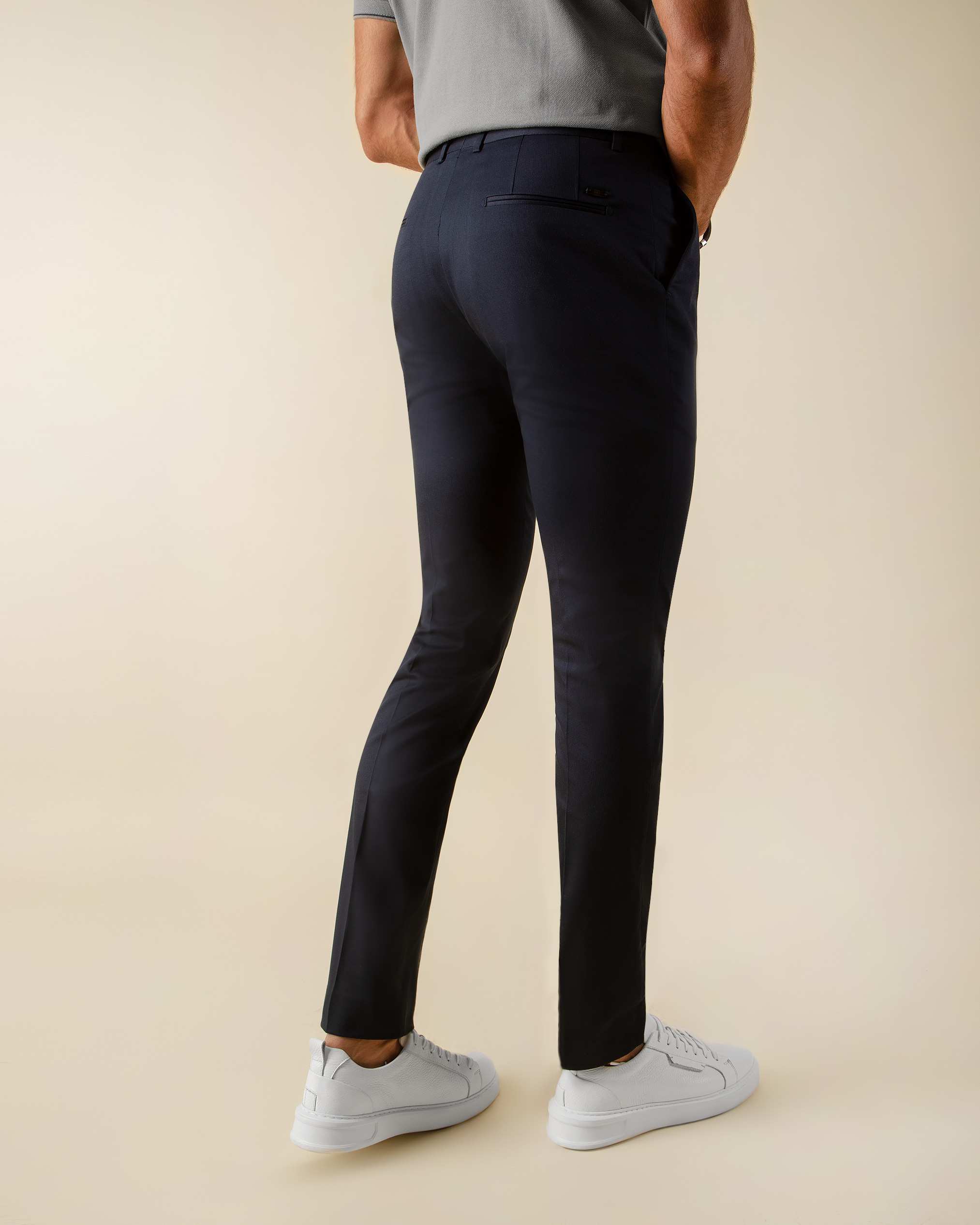 شلوار کتان مردانه 2212501 کروم