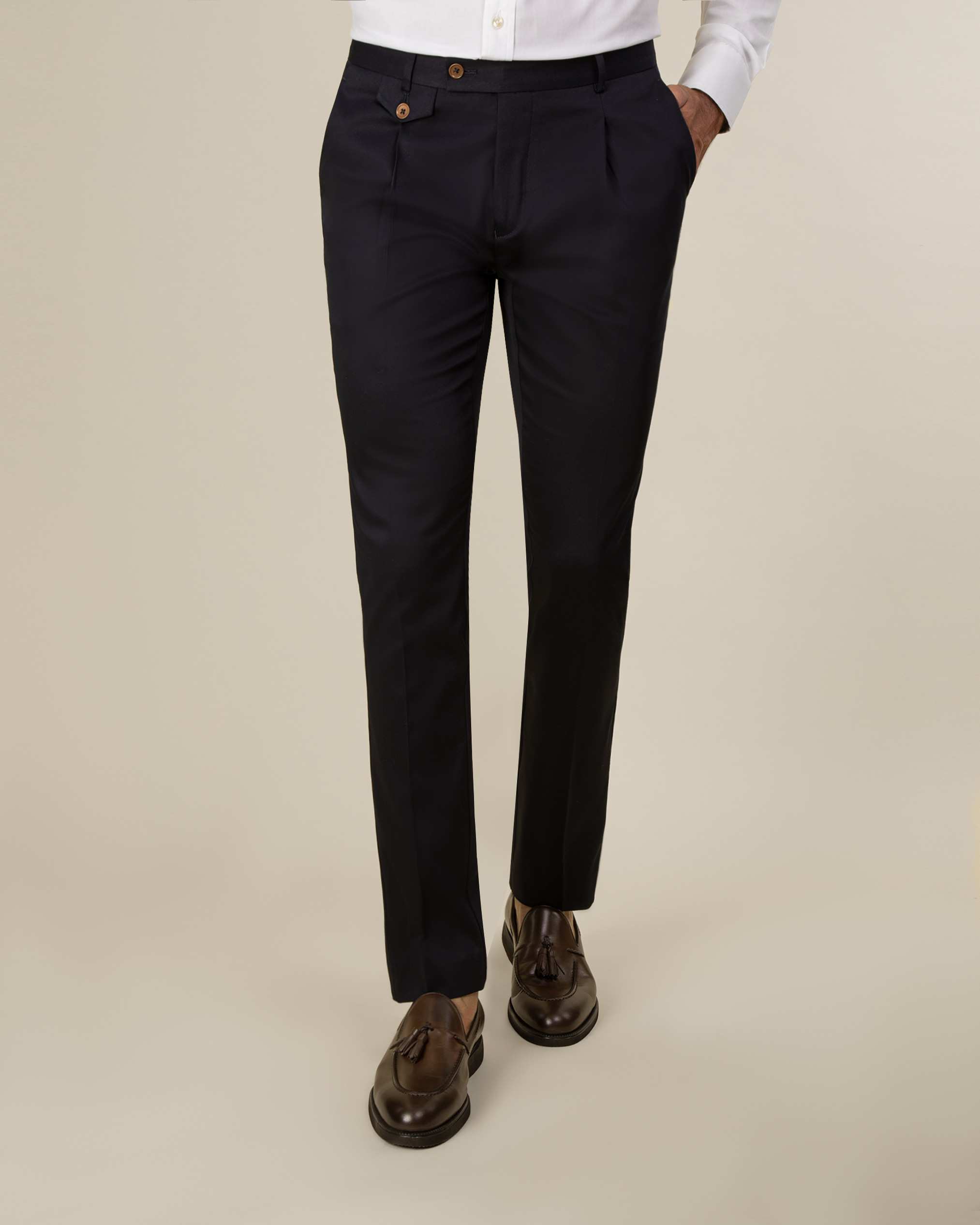 شلوار مردانه کتان 2212502 کروم