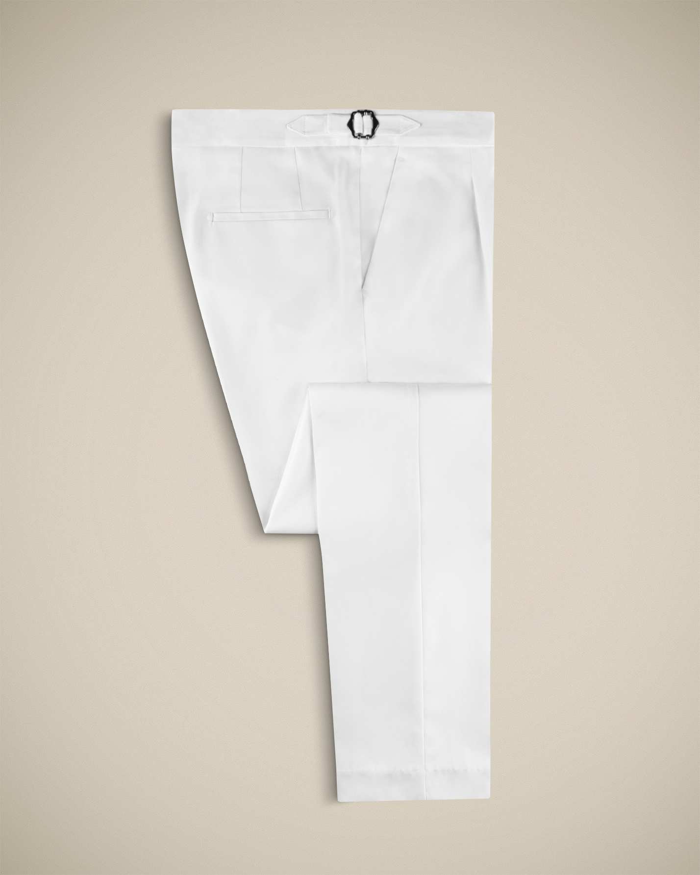 شلوار پارچه ای سگک دار 2212702 کروم