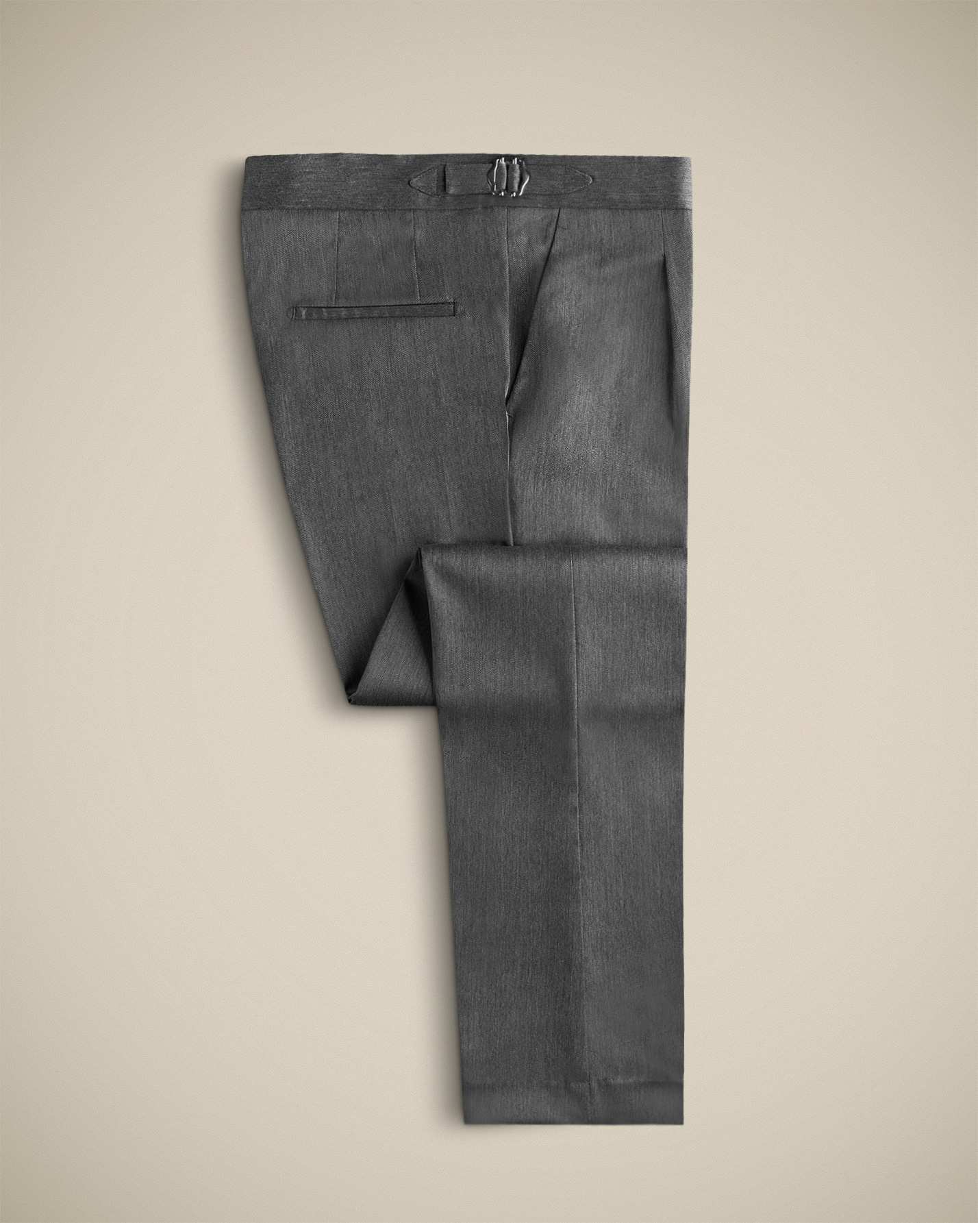 شلوار پارچه ای سگک دار 2212702 کروم