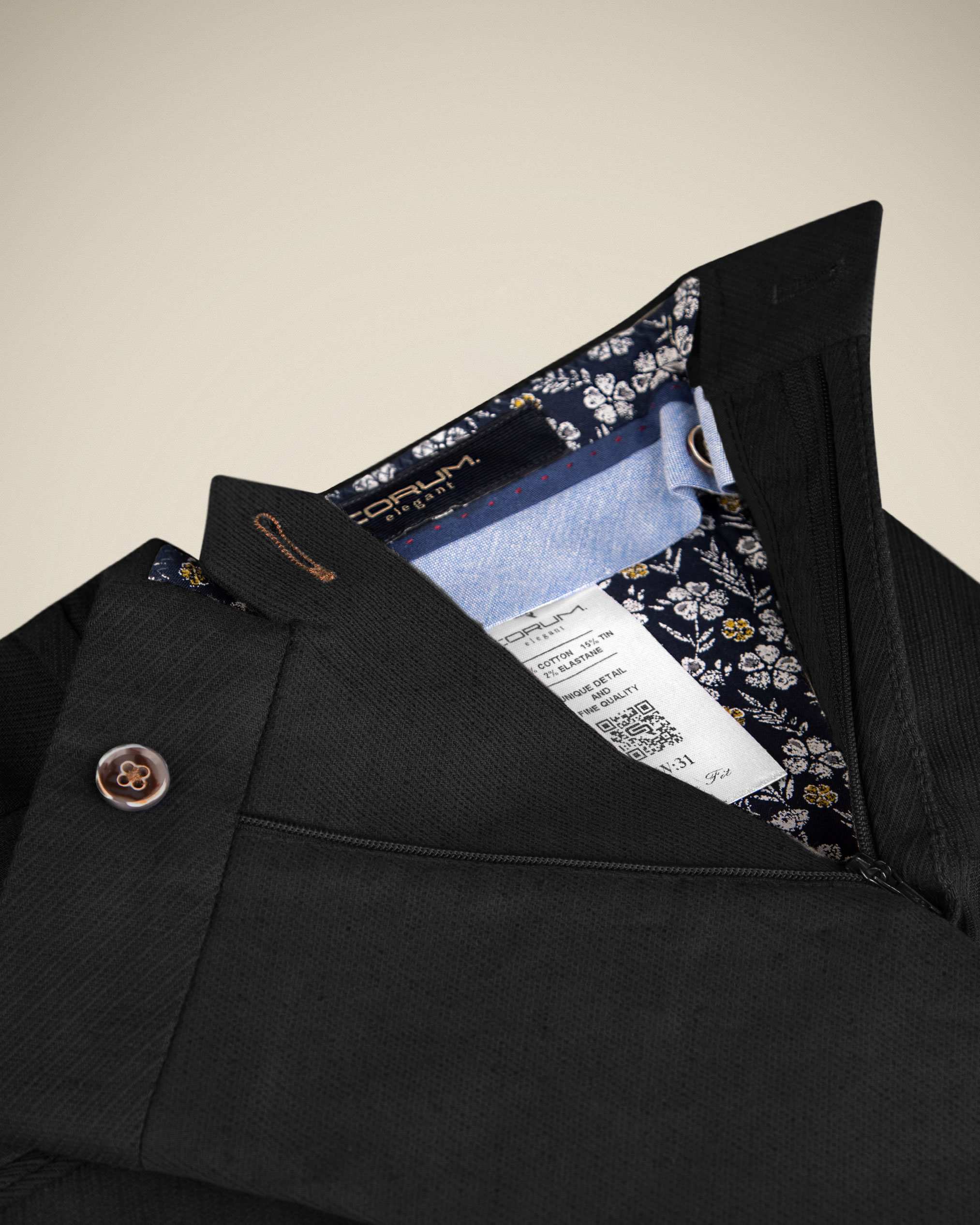 شلوارک کتان 2213002 کروم