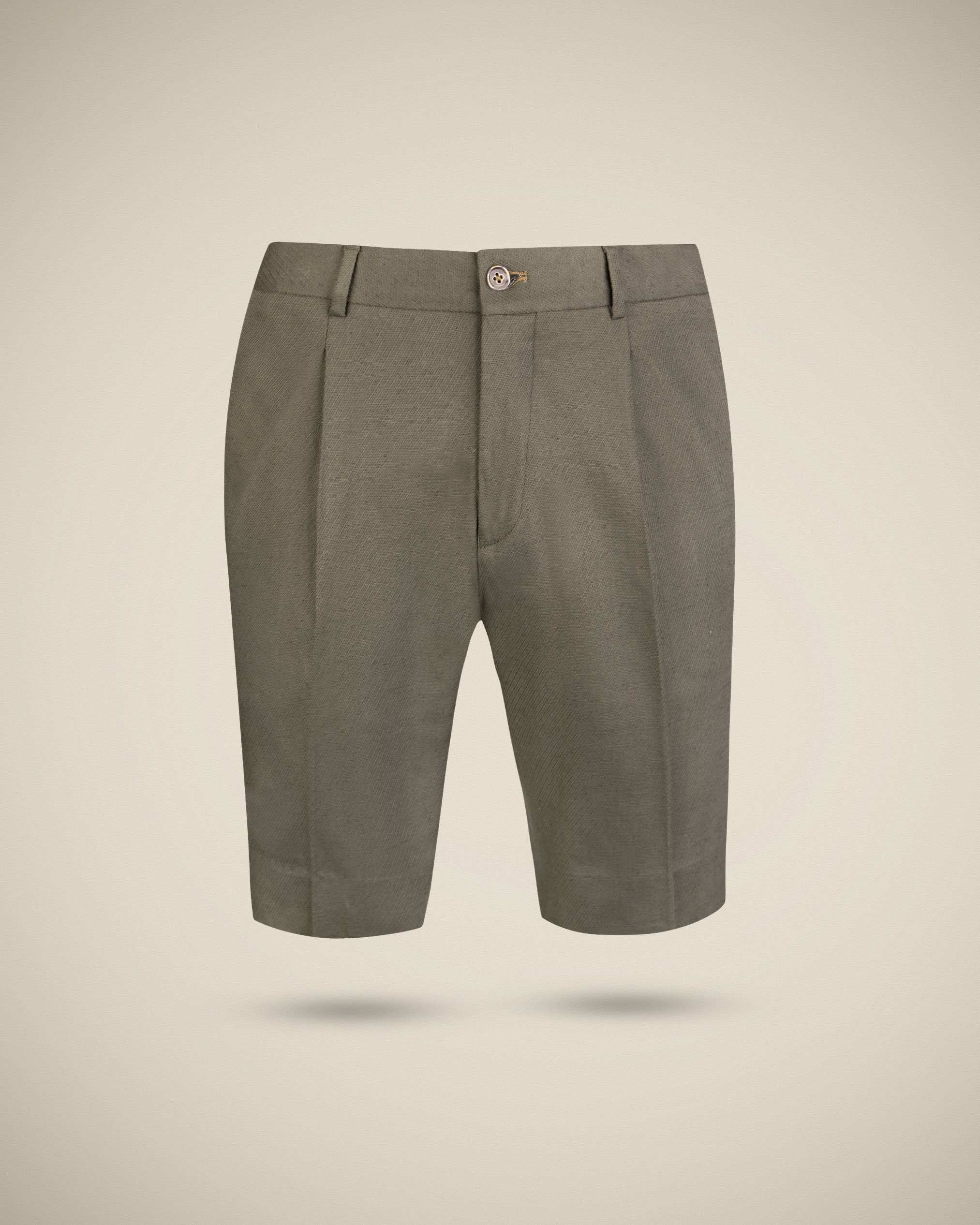 شلوارک کتان 2213002 کروم