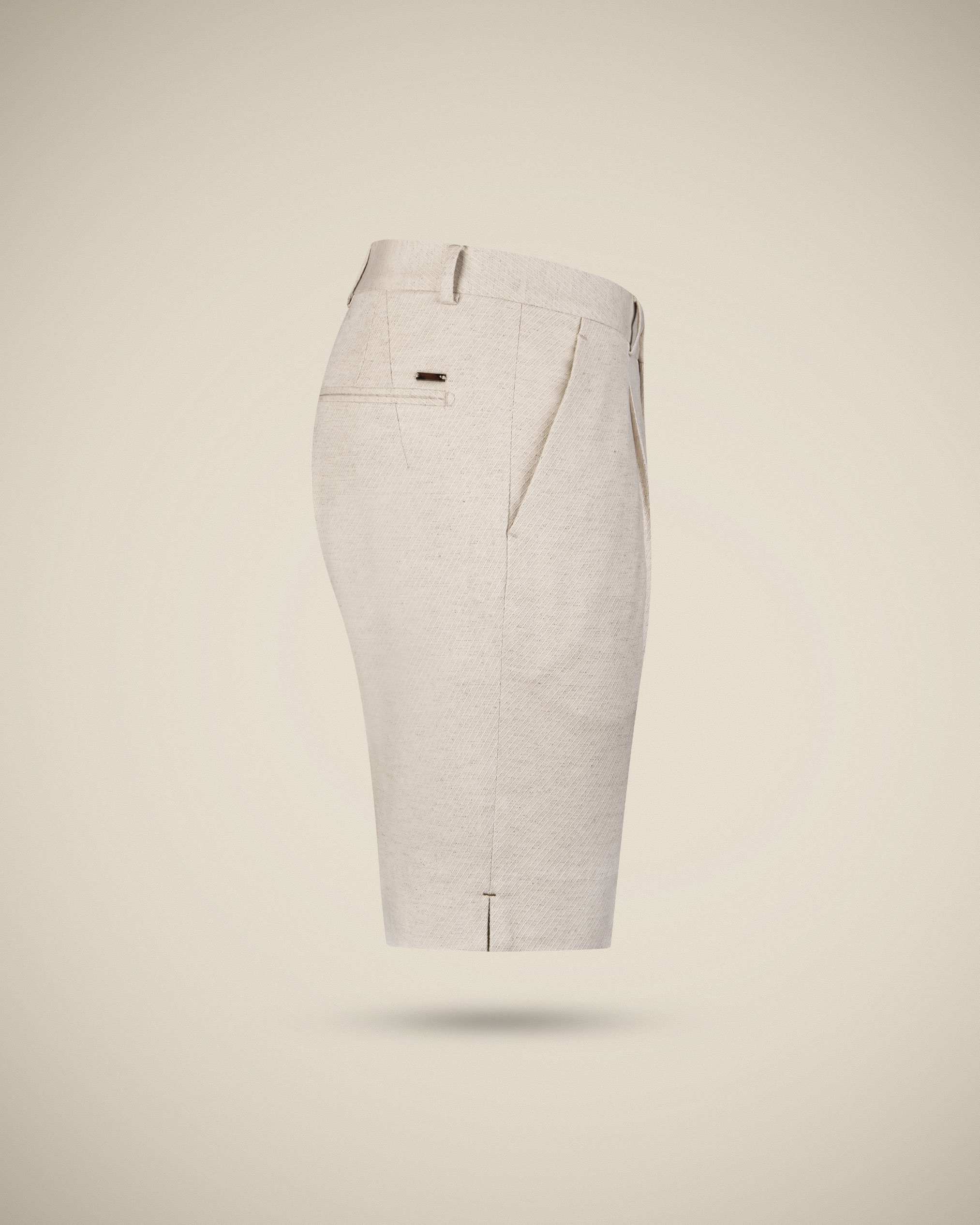 شلوارک کتان 2213002 کروم