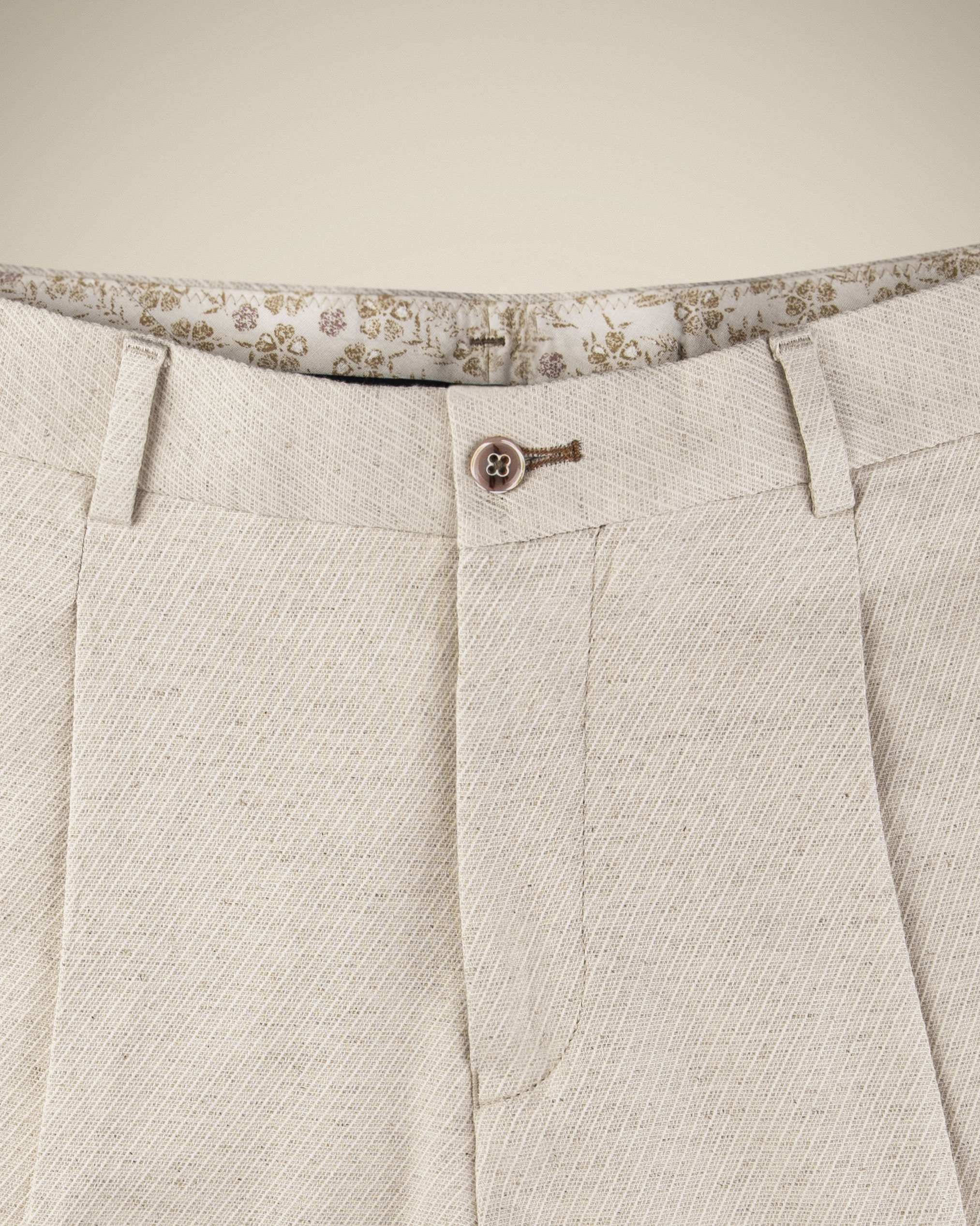 شلوارک کتان 2213002 کروم