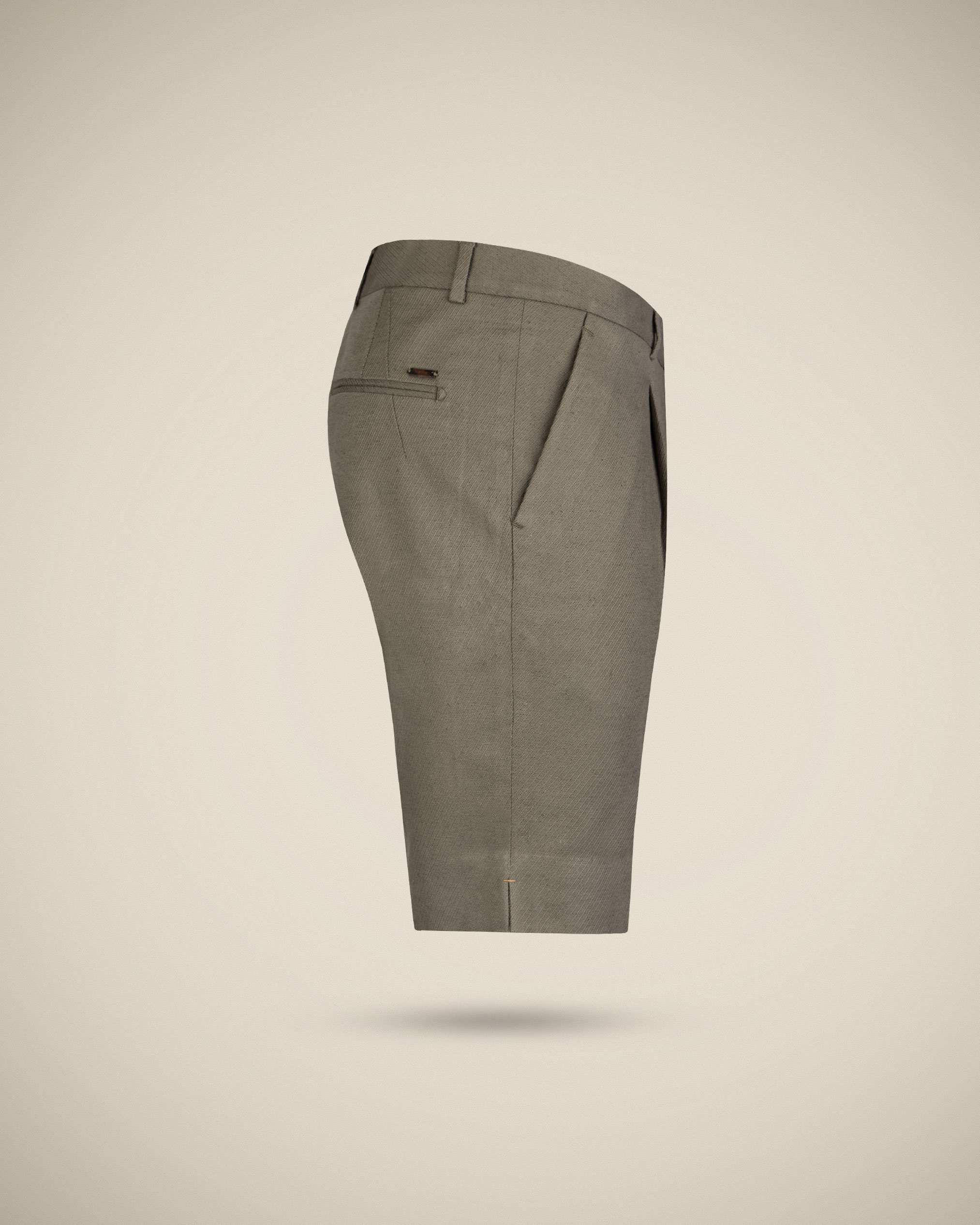 شلوارک کتان 2213002 کروم