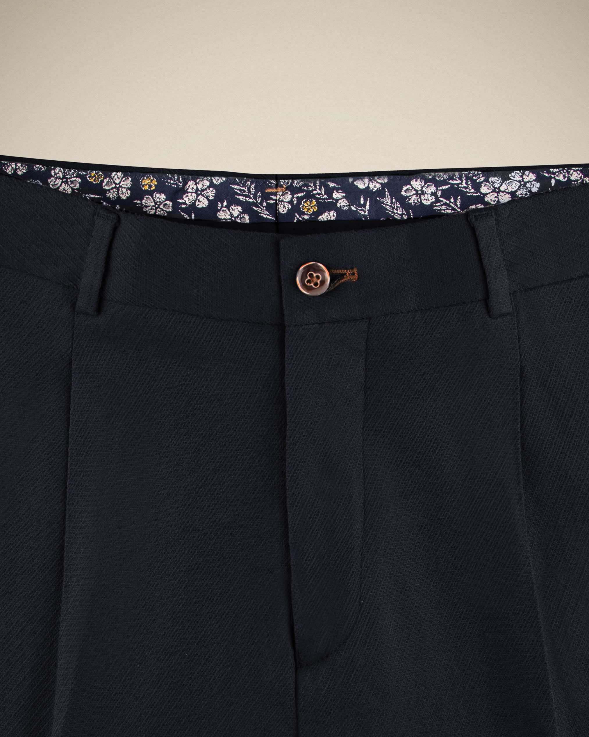 شلوارک کتان 2213002 کروم