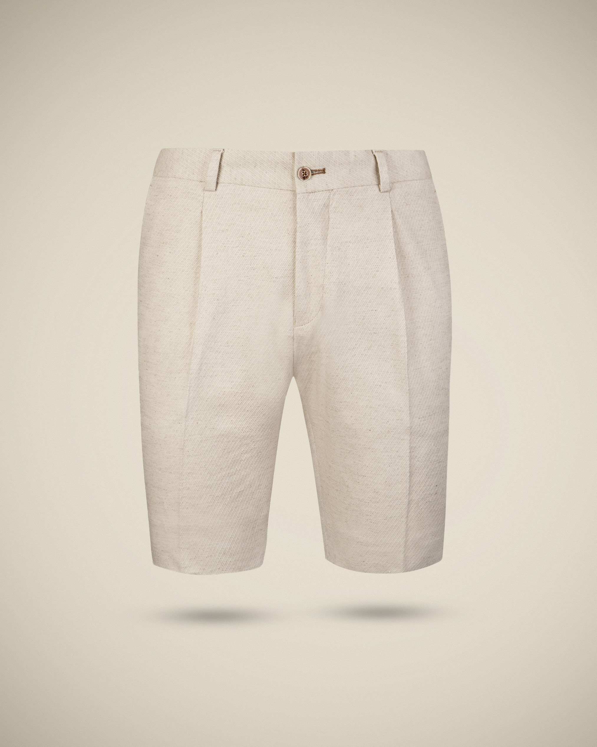 شلوارک کتان 2213002 کروم