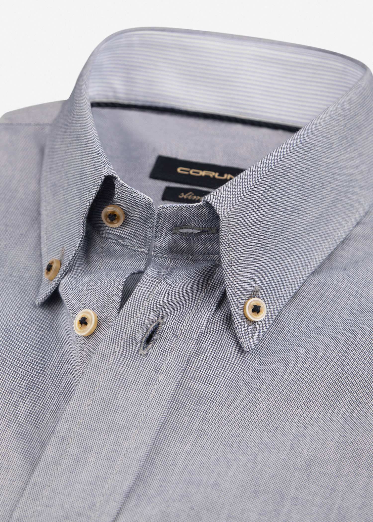 پیراهن یقه دکمه دار 2220112 کروم