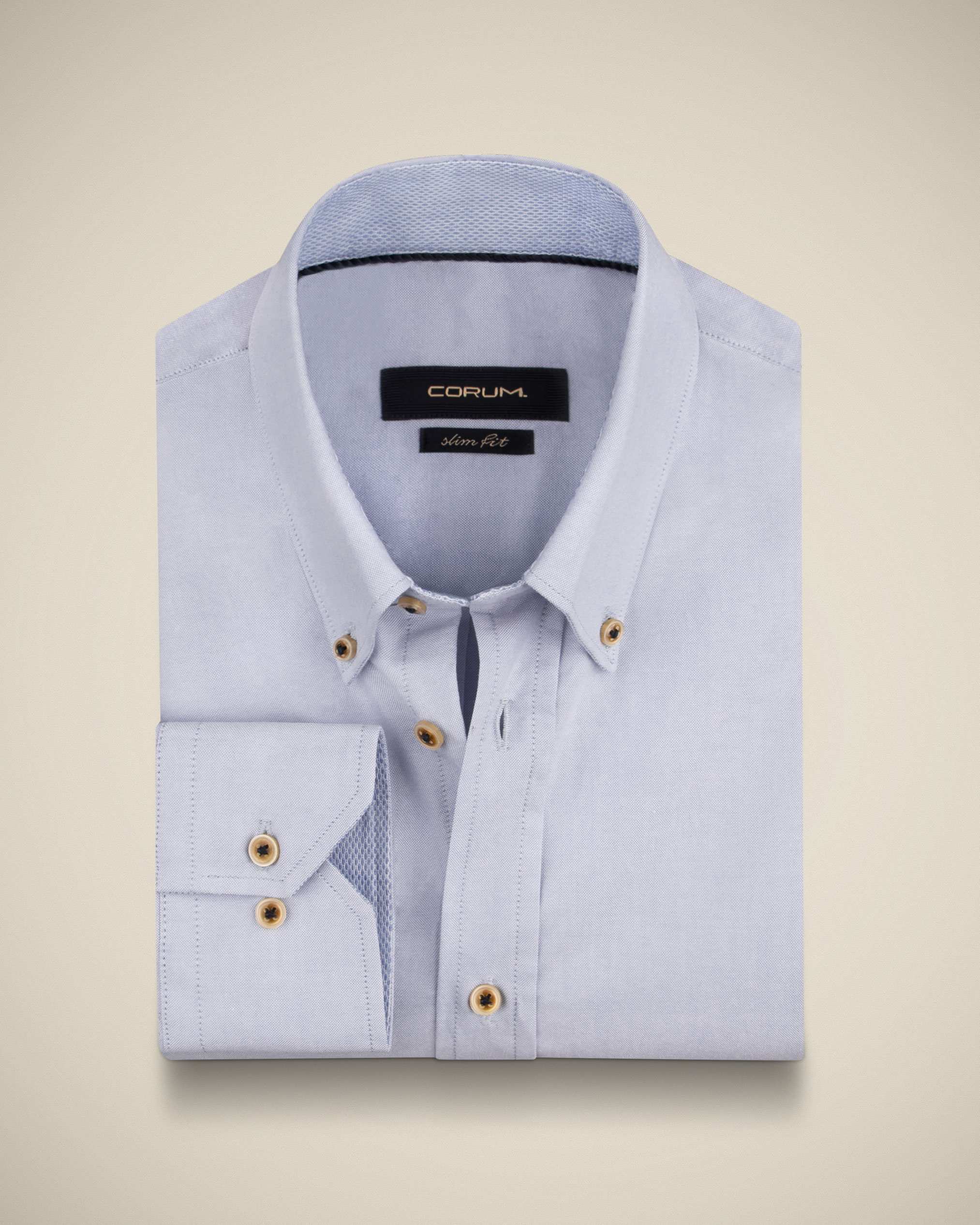 پیراهن یقه دکمه دار 2220112 کروم