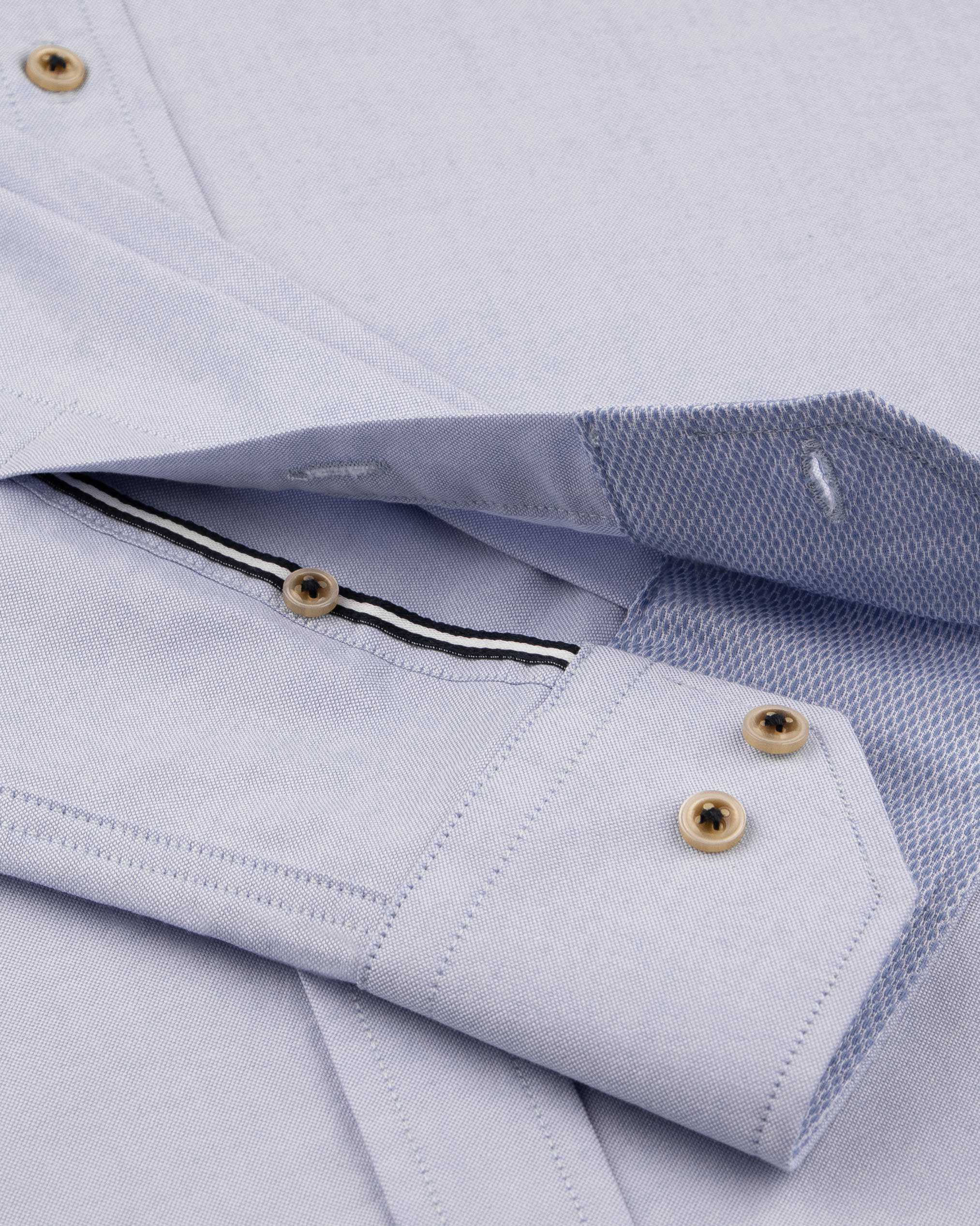 پیراهن یقه دکمه دار 2220112 کروم