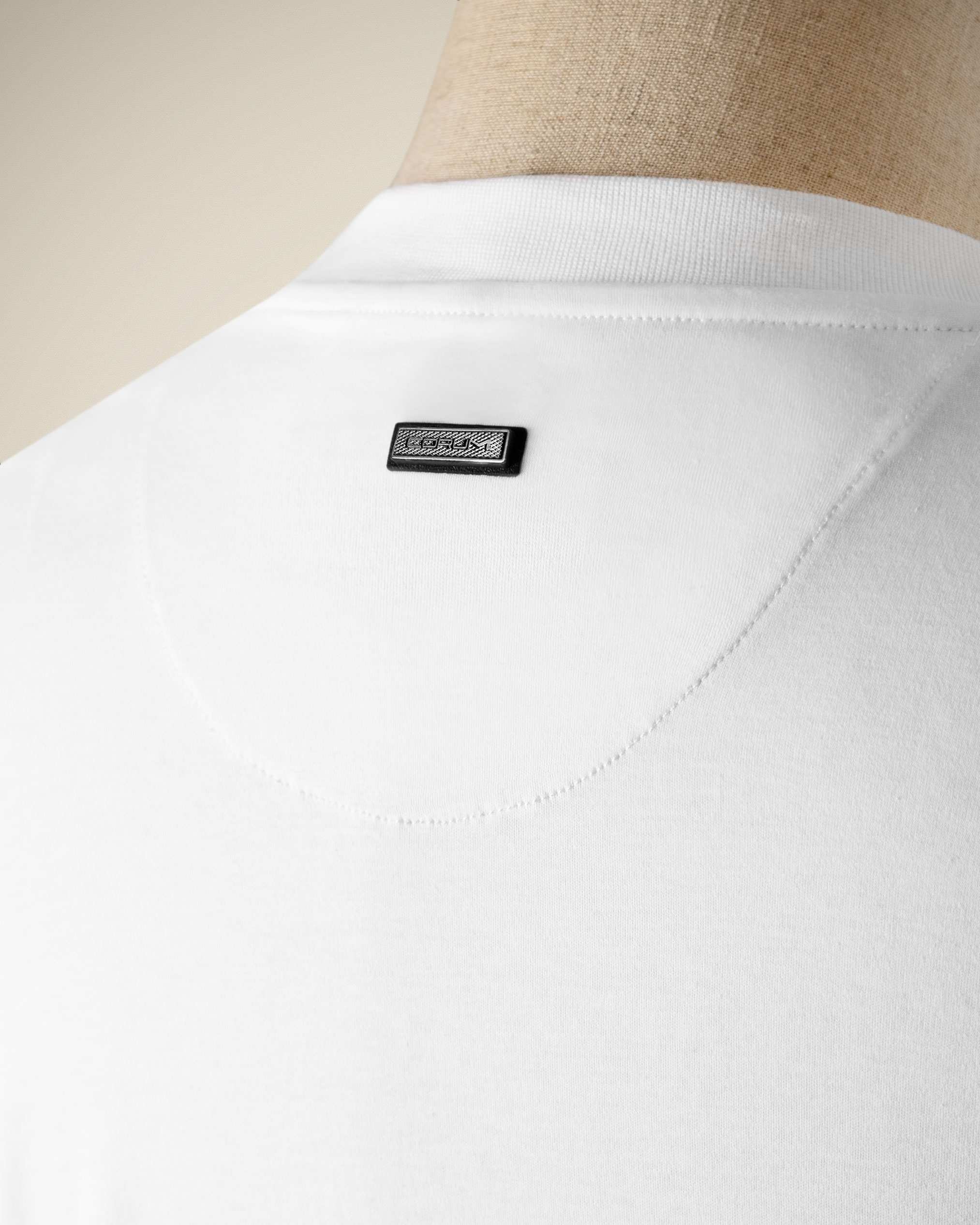 تیشرت یقه گرد مردانه 2220601 کروم