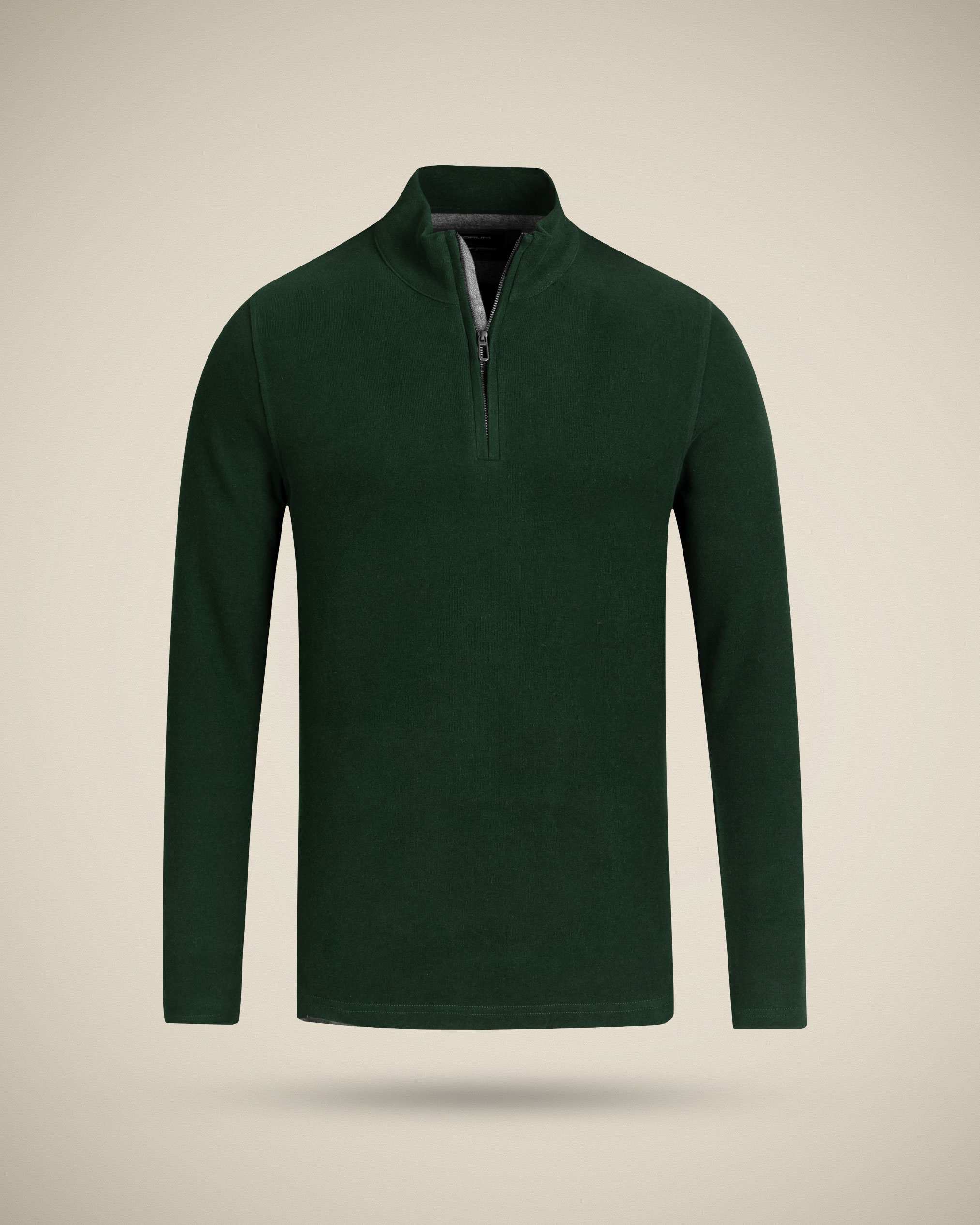 پولوشرت آستین بلند نیم زیپ 2220902 کروم