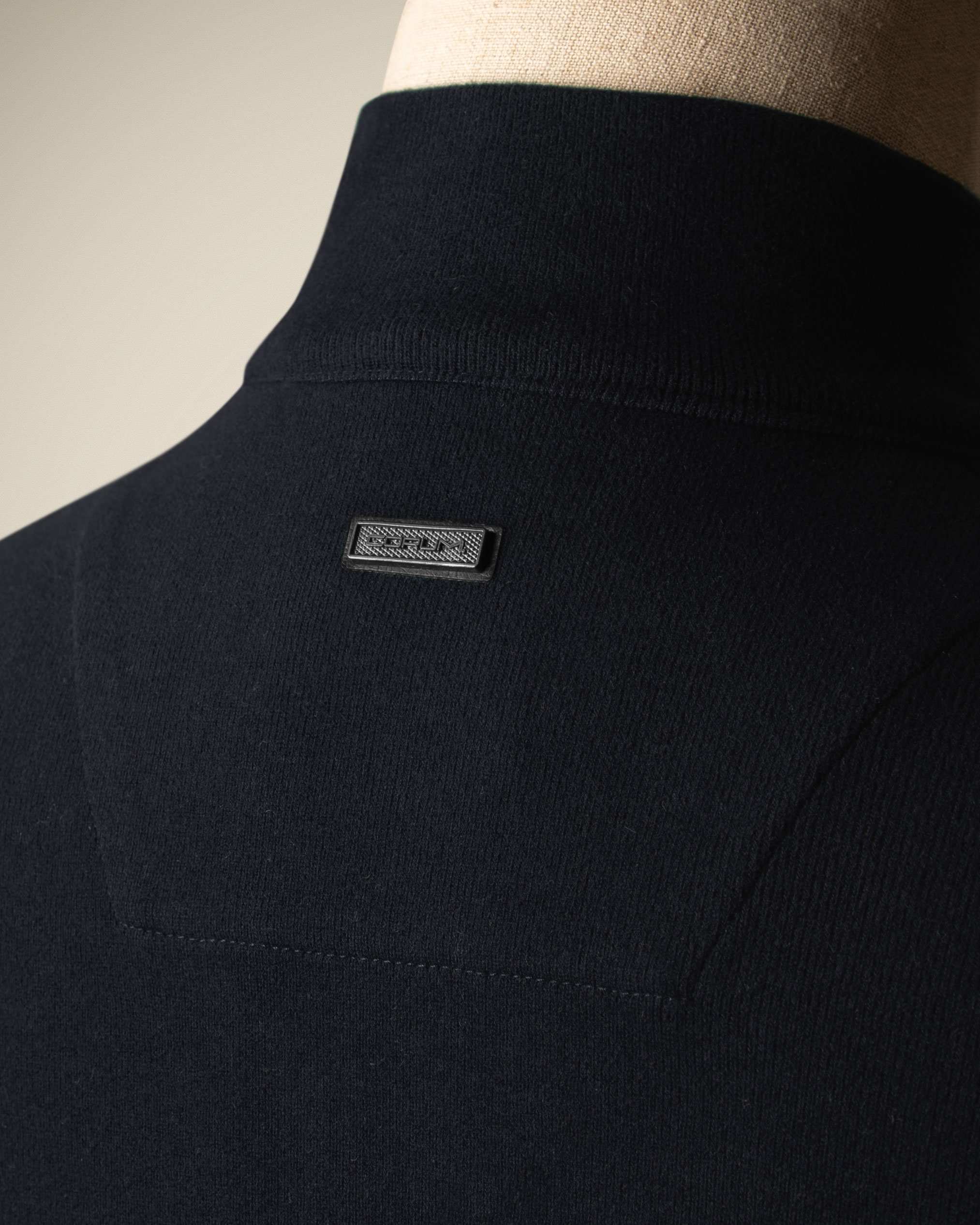 پولوشرت آستین بلند نیم زیپ 2220902 کروم