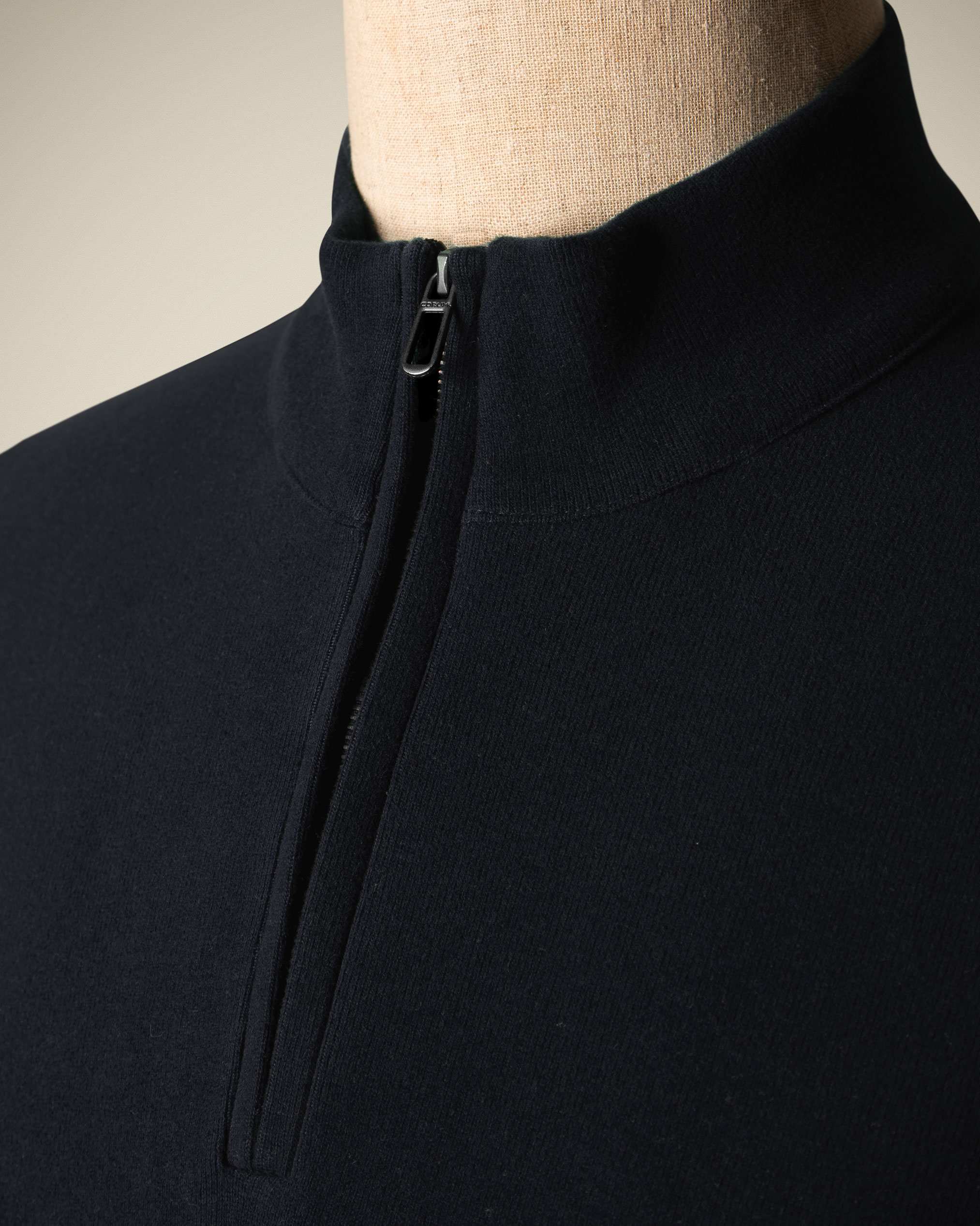 پولوشرت آستین بلند نیم زیپ 2220902 کروم