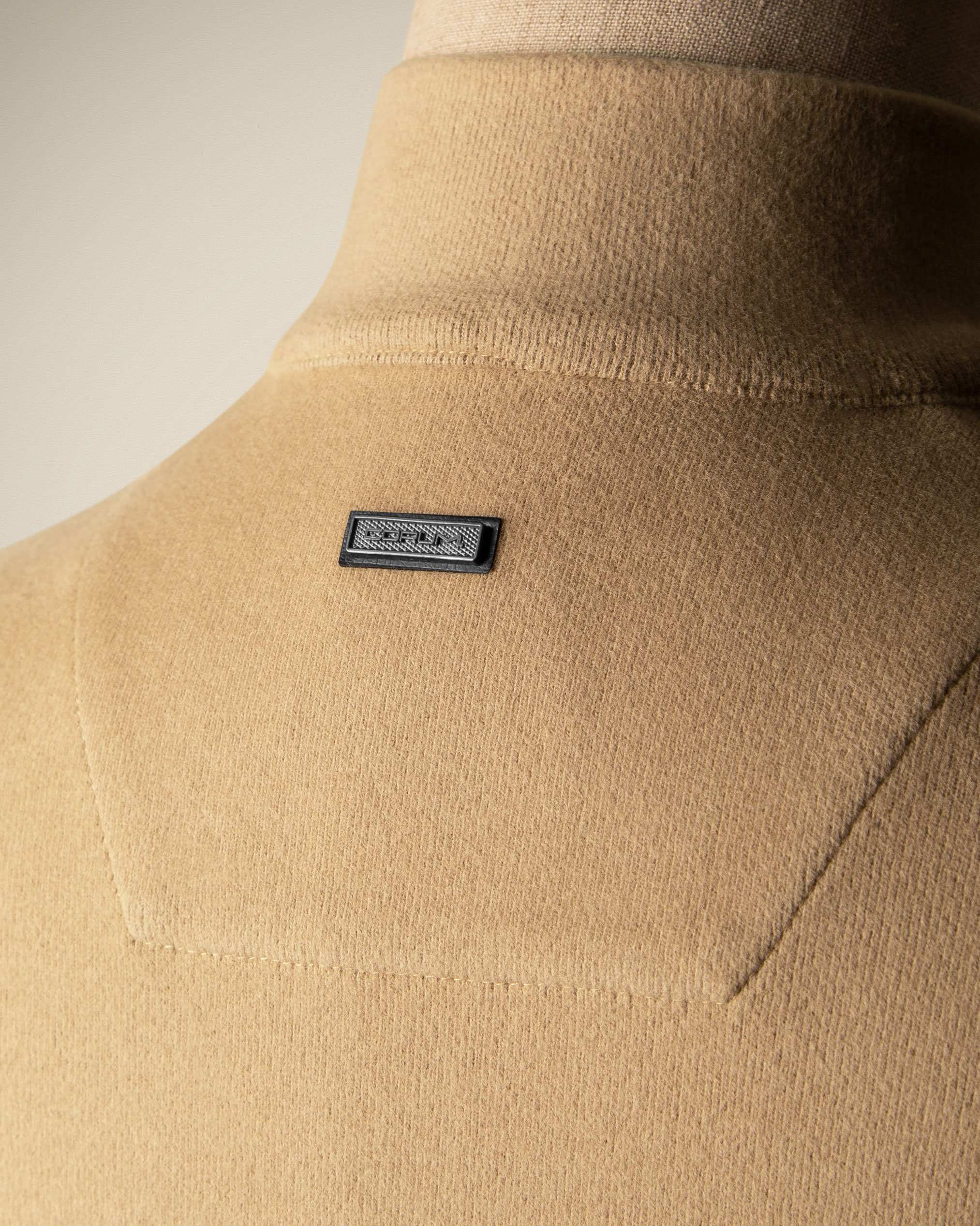 پولوشرت آستین بلند نیم زیپ 2220902 کروم