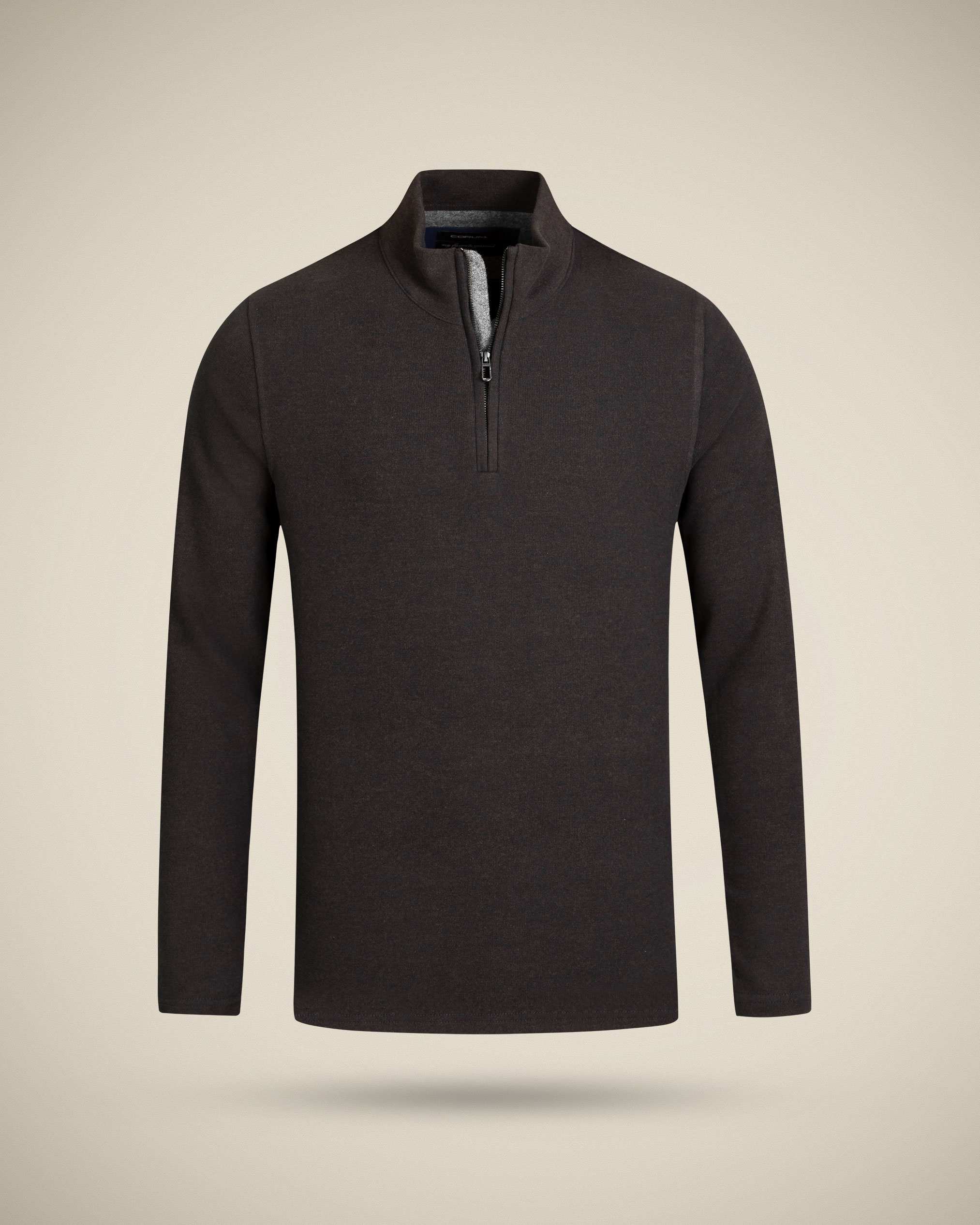 پولوشرت آستین بلند نیم زیپ 2220902 کروم