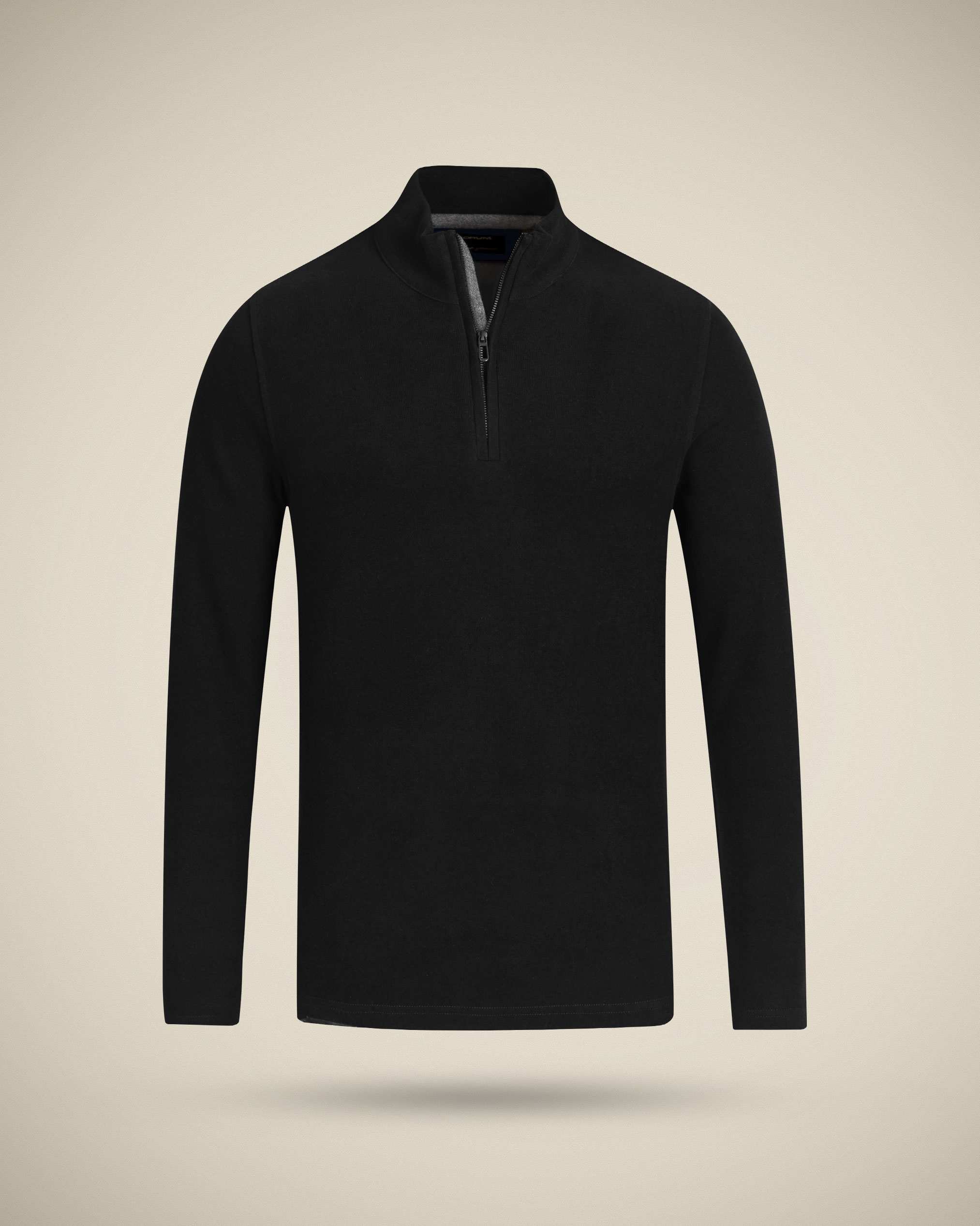 پولوشرت آستین بلند نیم زیپ 2220902 کروم