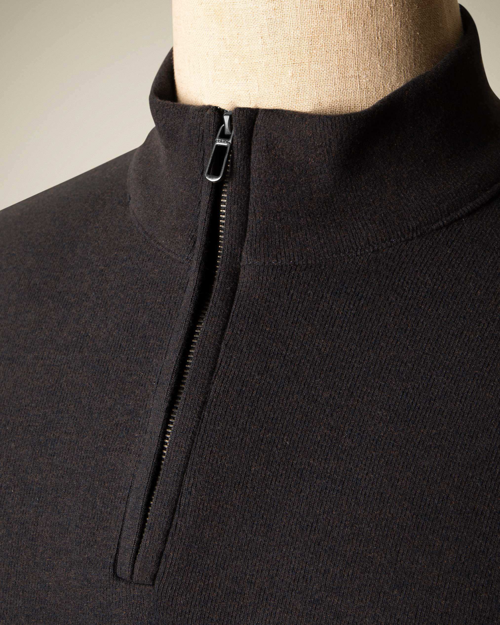 پولوشرت آستین بلند نیم زیپ 2220902 کروم