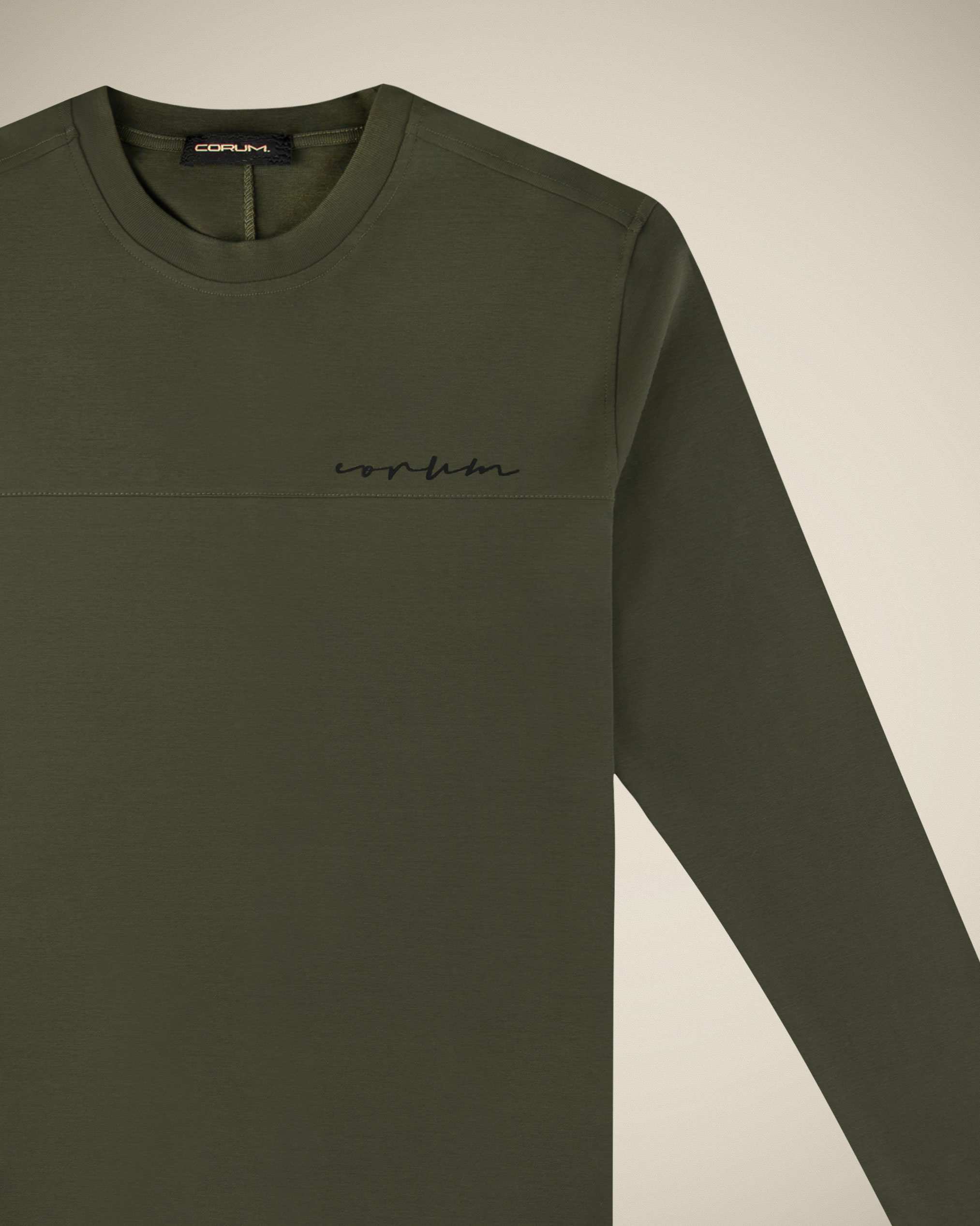 تی شرت آستین بلند مردانه 2220903 کروم