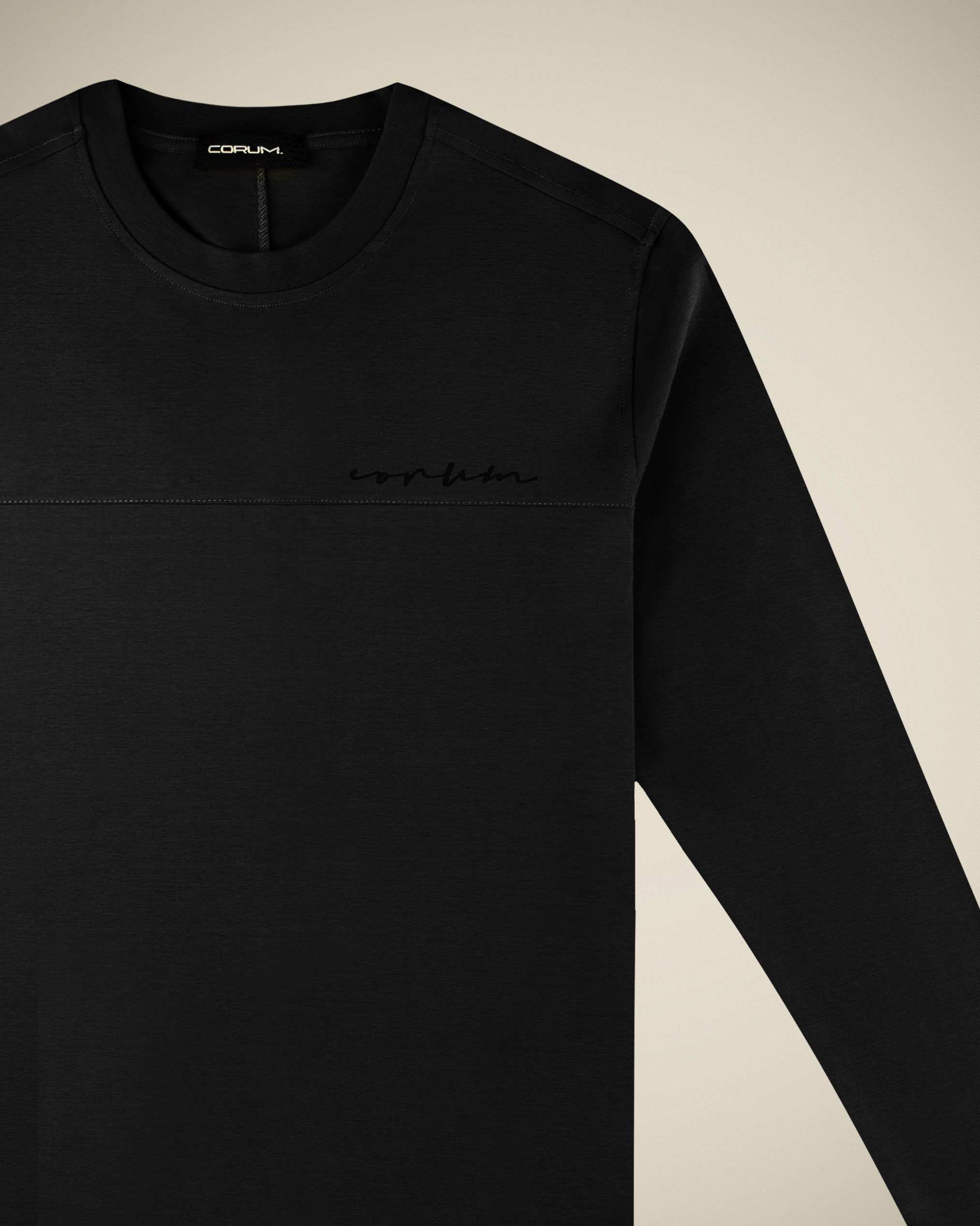 تی شرت آستین بلند مردانه 2220903 کروم