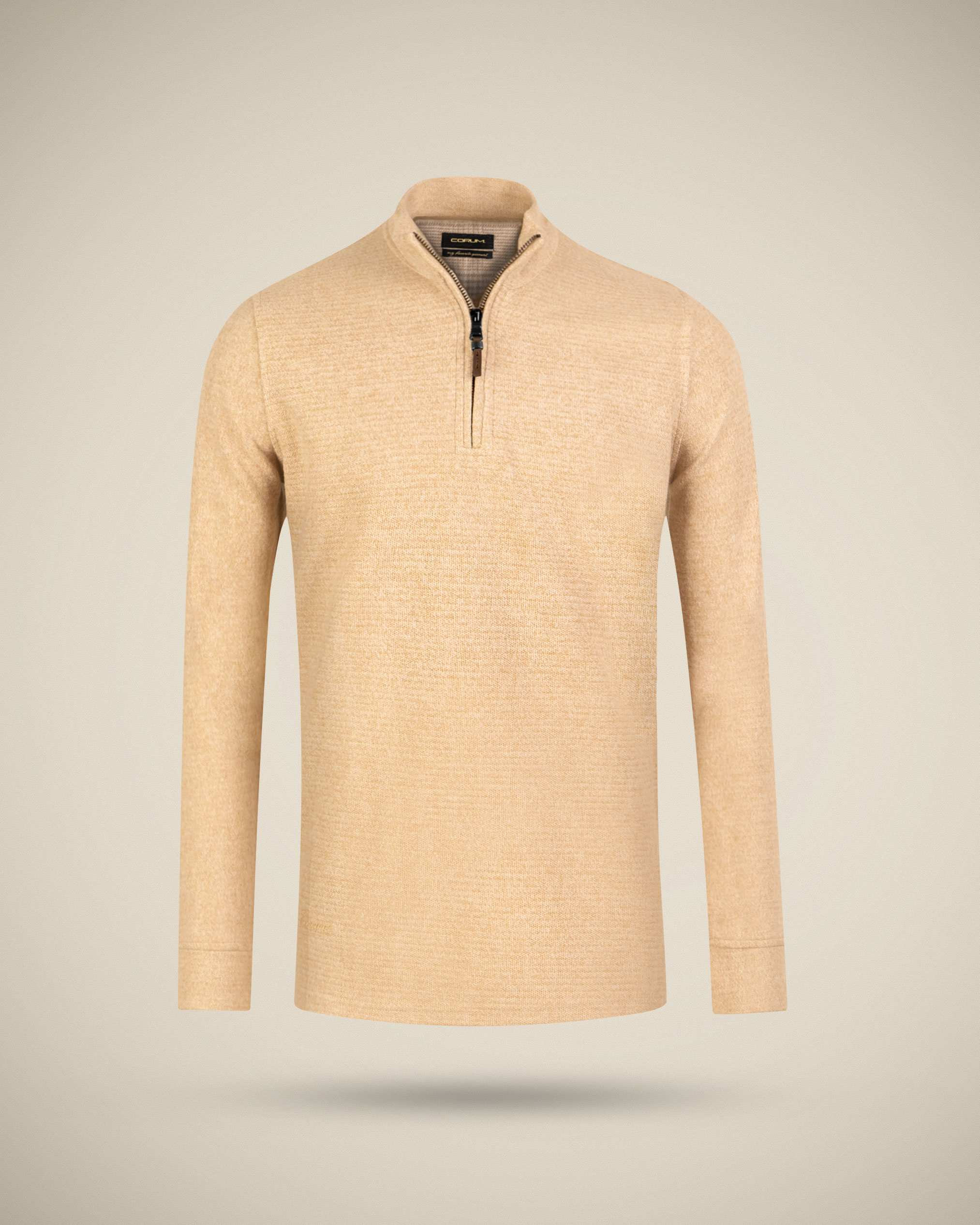 پولوشرت آستین بلند نیم زیپ 2220904 کروم