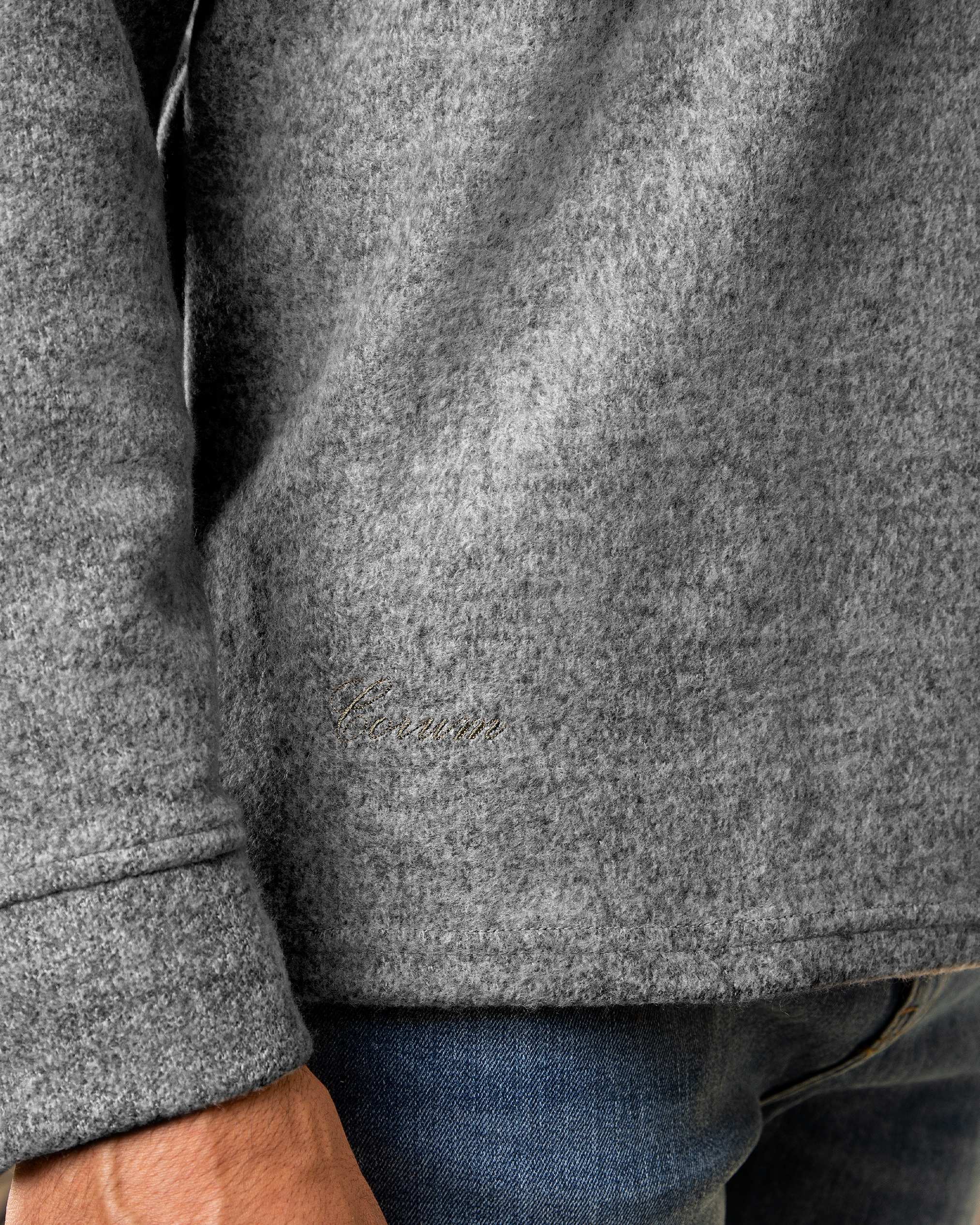 پولوشرت آستین بلند نیم زیپ 2220904 کروم