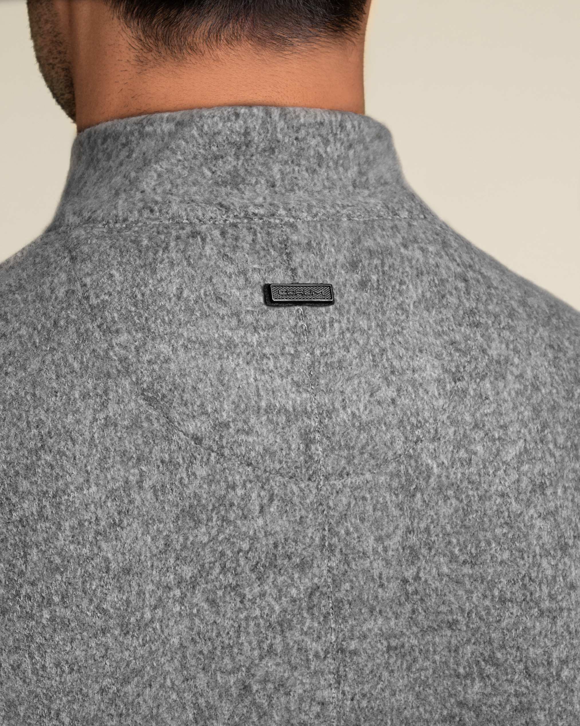 پولوشرت آستین بلند نیم زیپ 2220904 کروم