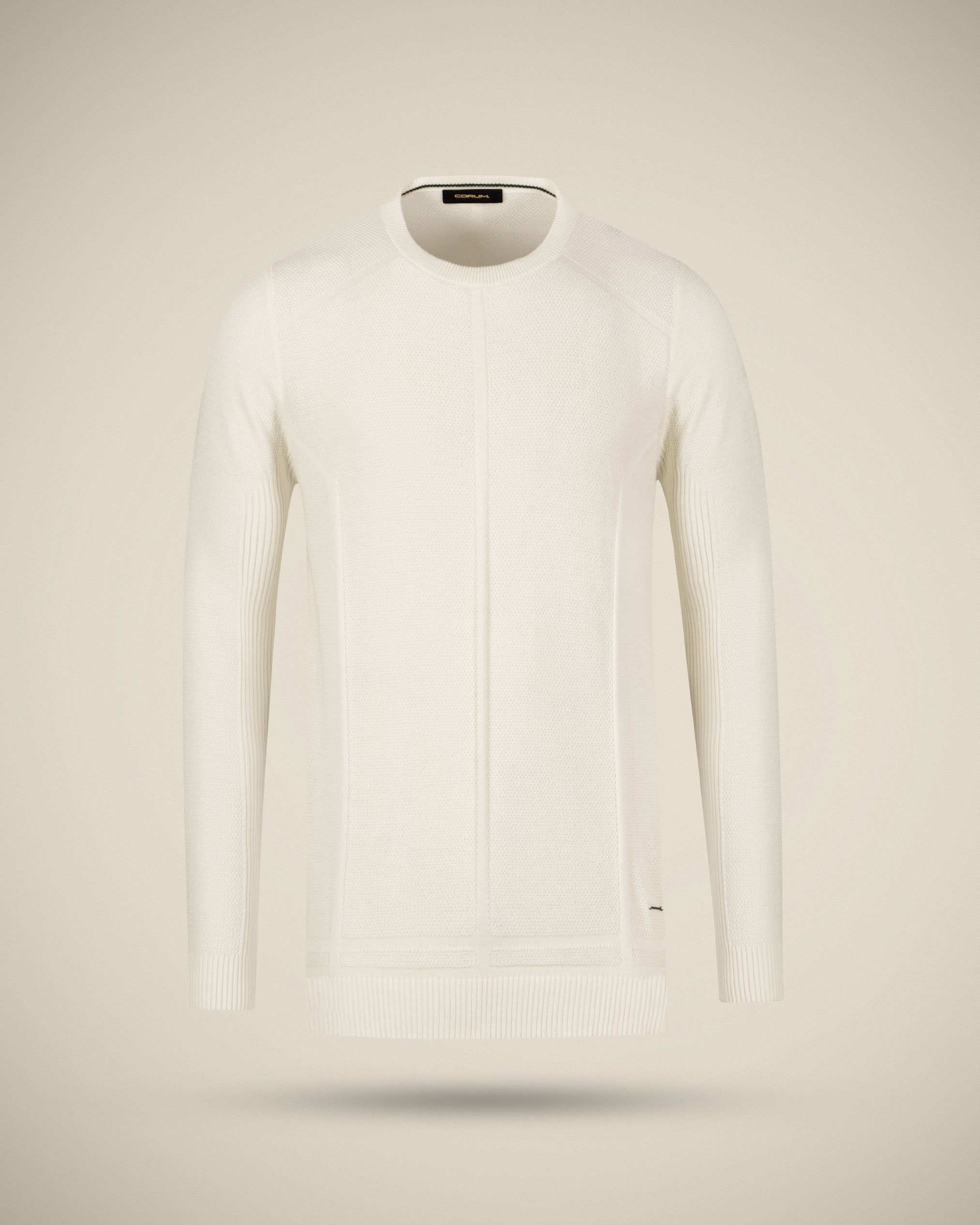 پلیور یقه گرد مردانه 2221001 کروم