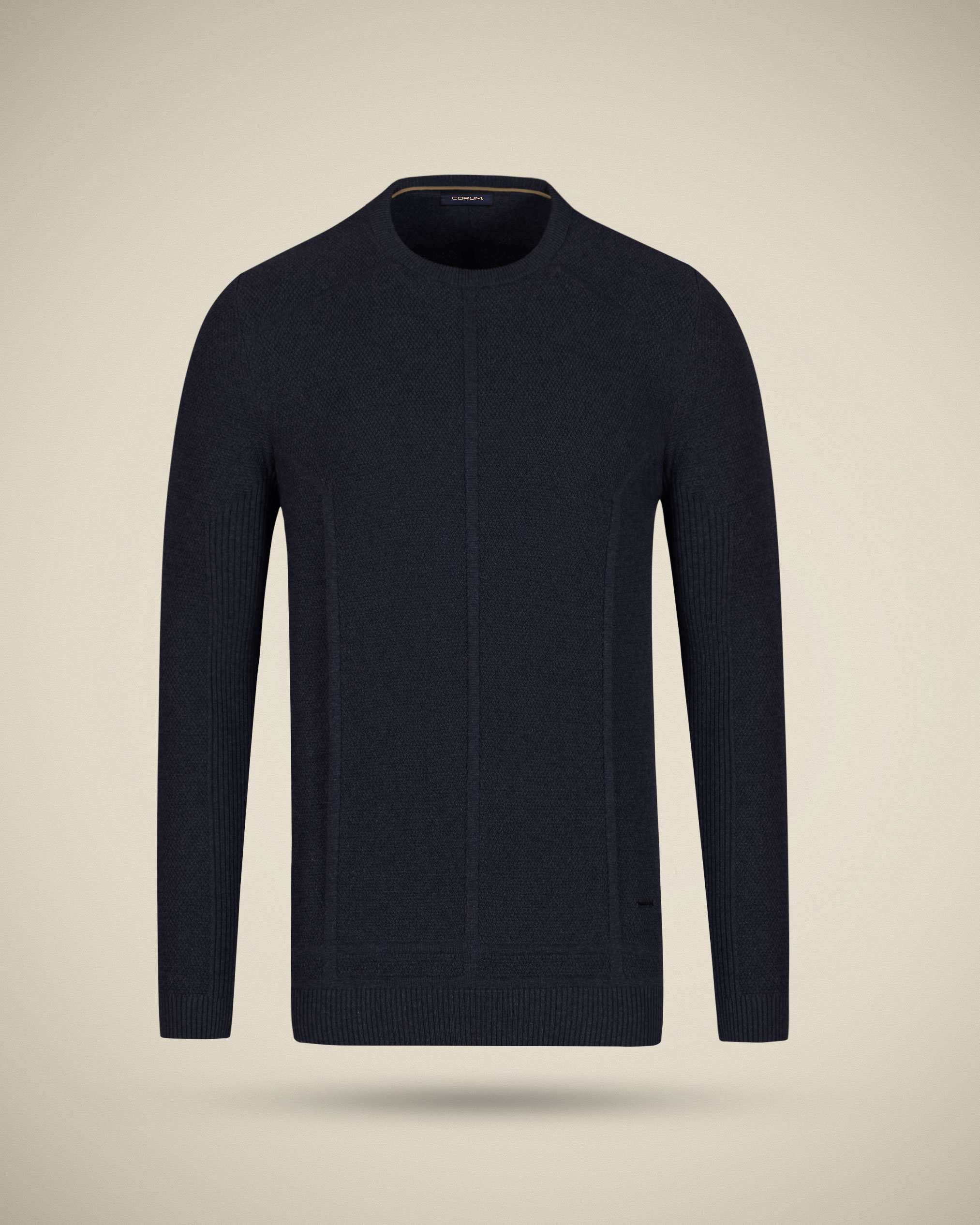 پلیور یقه گرد مردانه 2221001 کروم