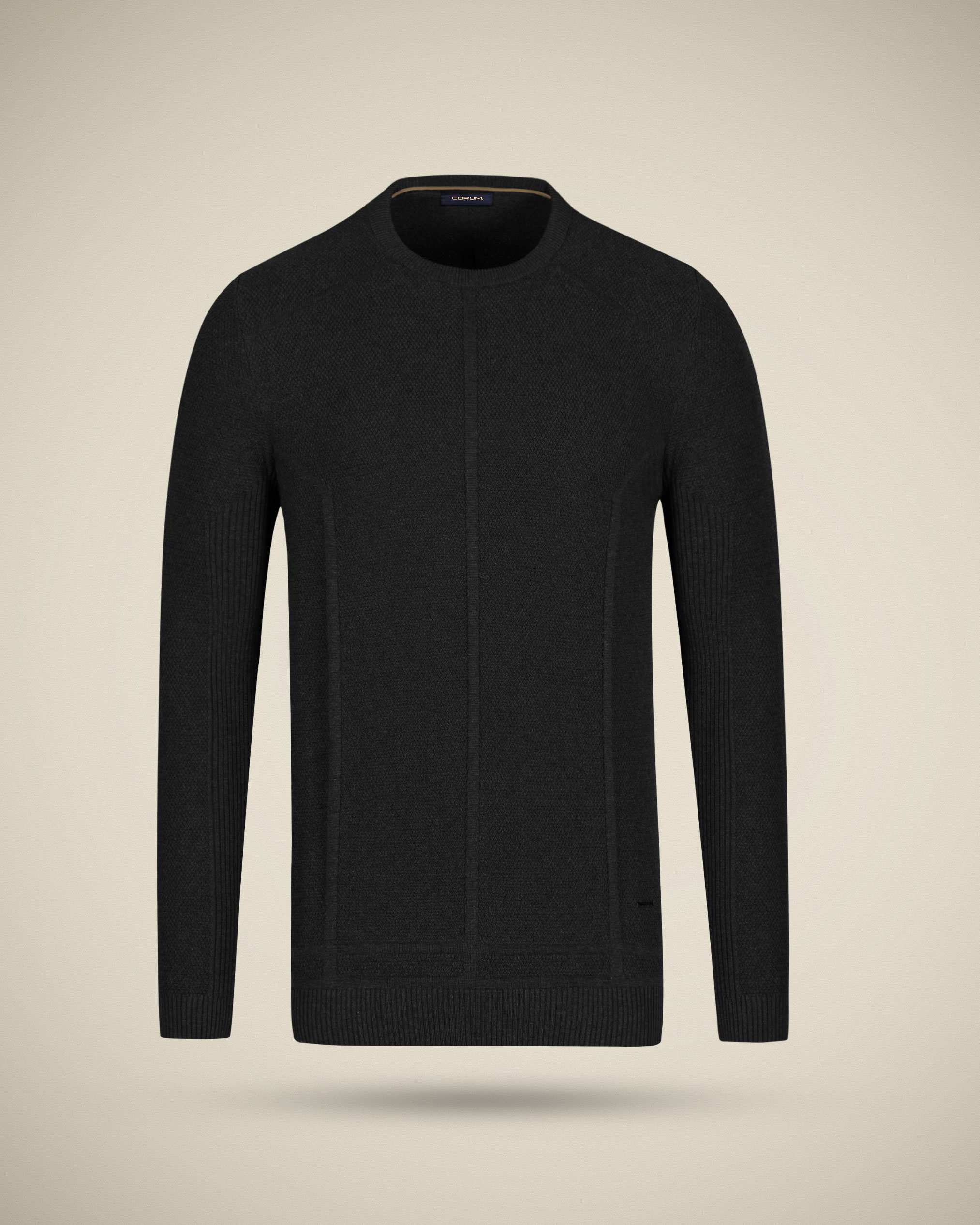 پلیور یقه گرد مردانه 2221001 کروم