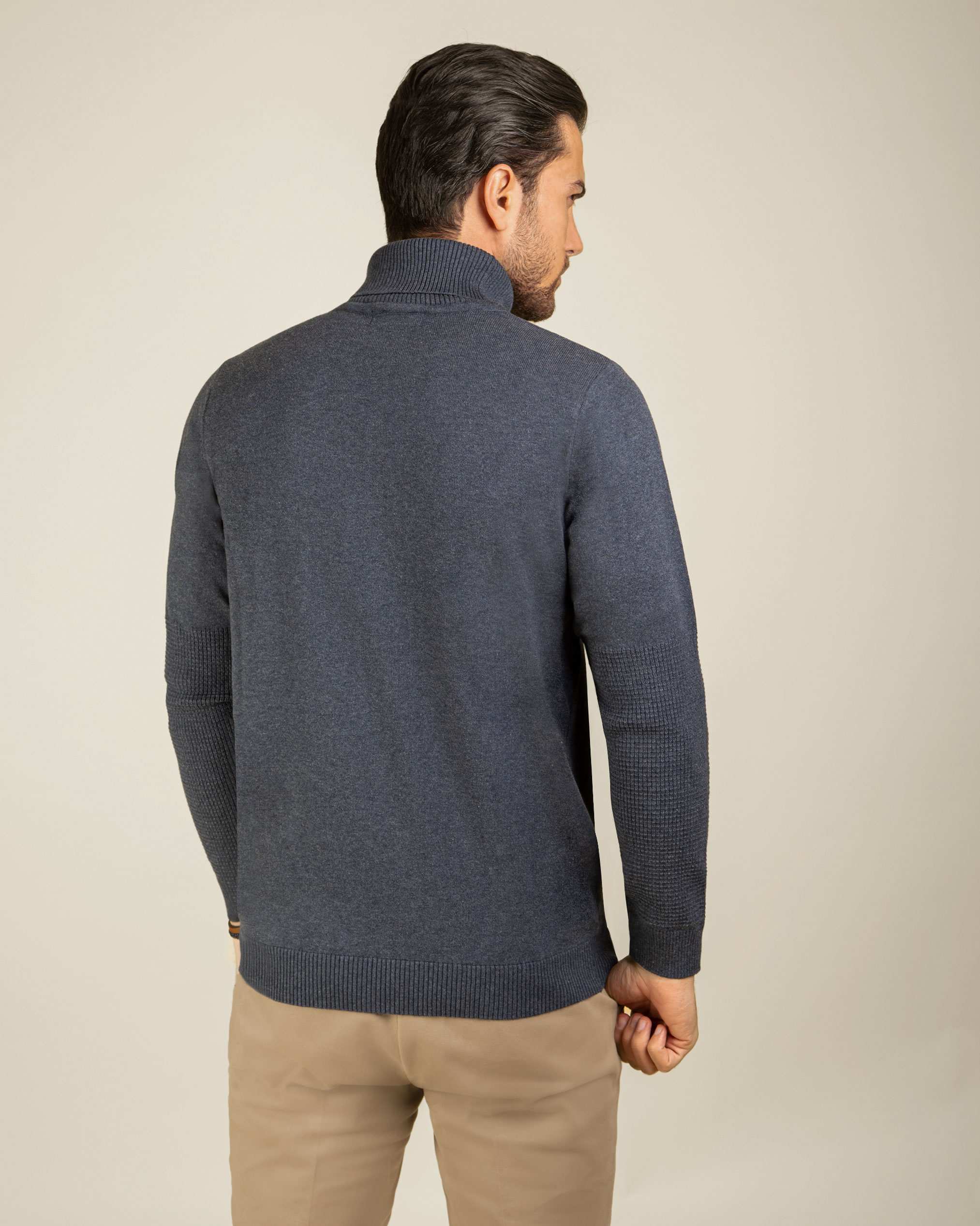 پلیور یقه اسکی 2221002 کروم