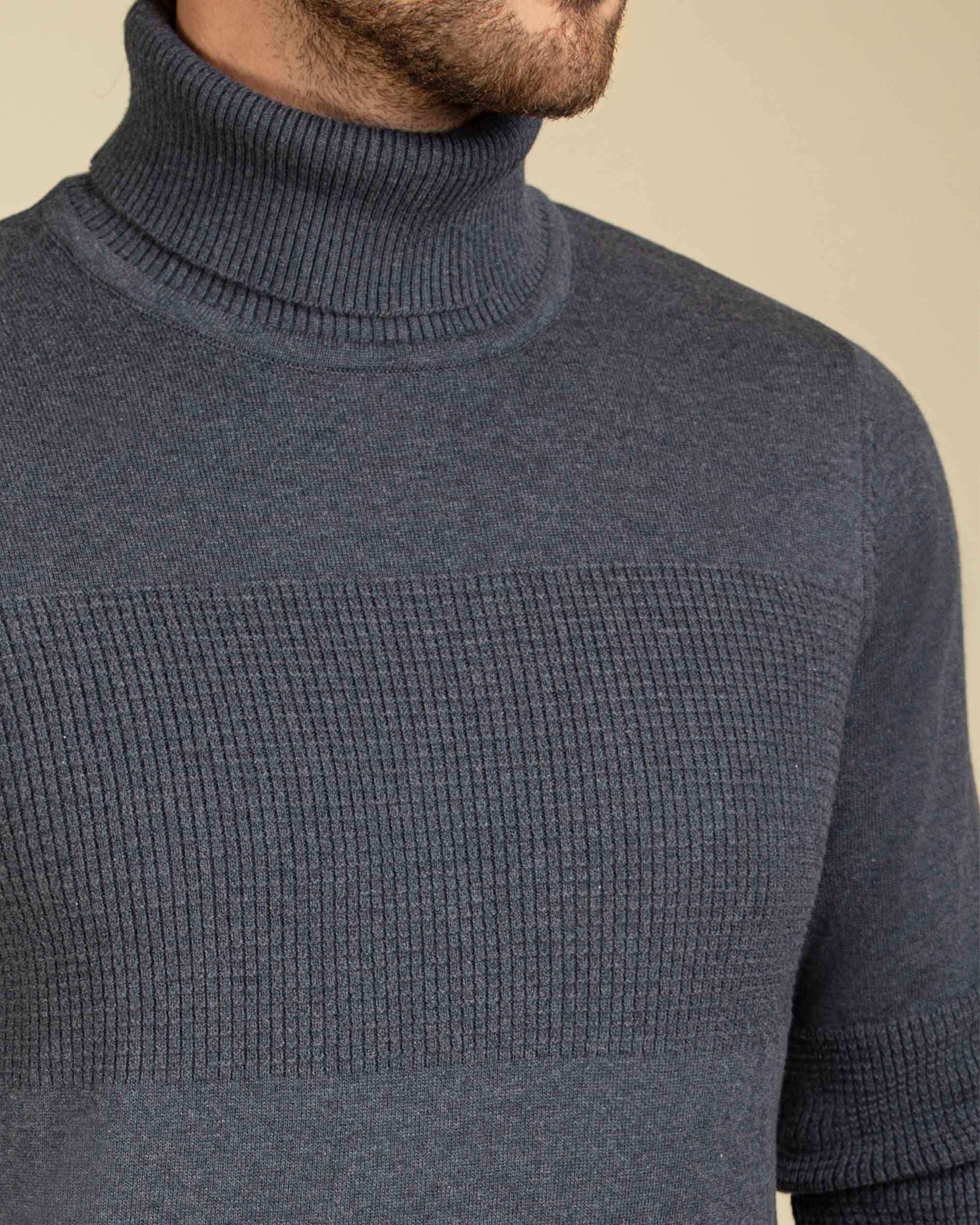 پلیور یقه اسکی 2221002 کروم