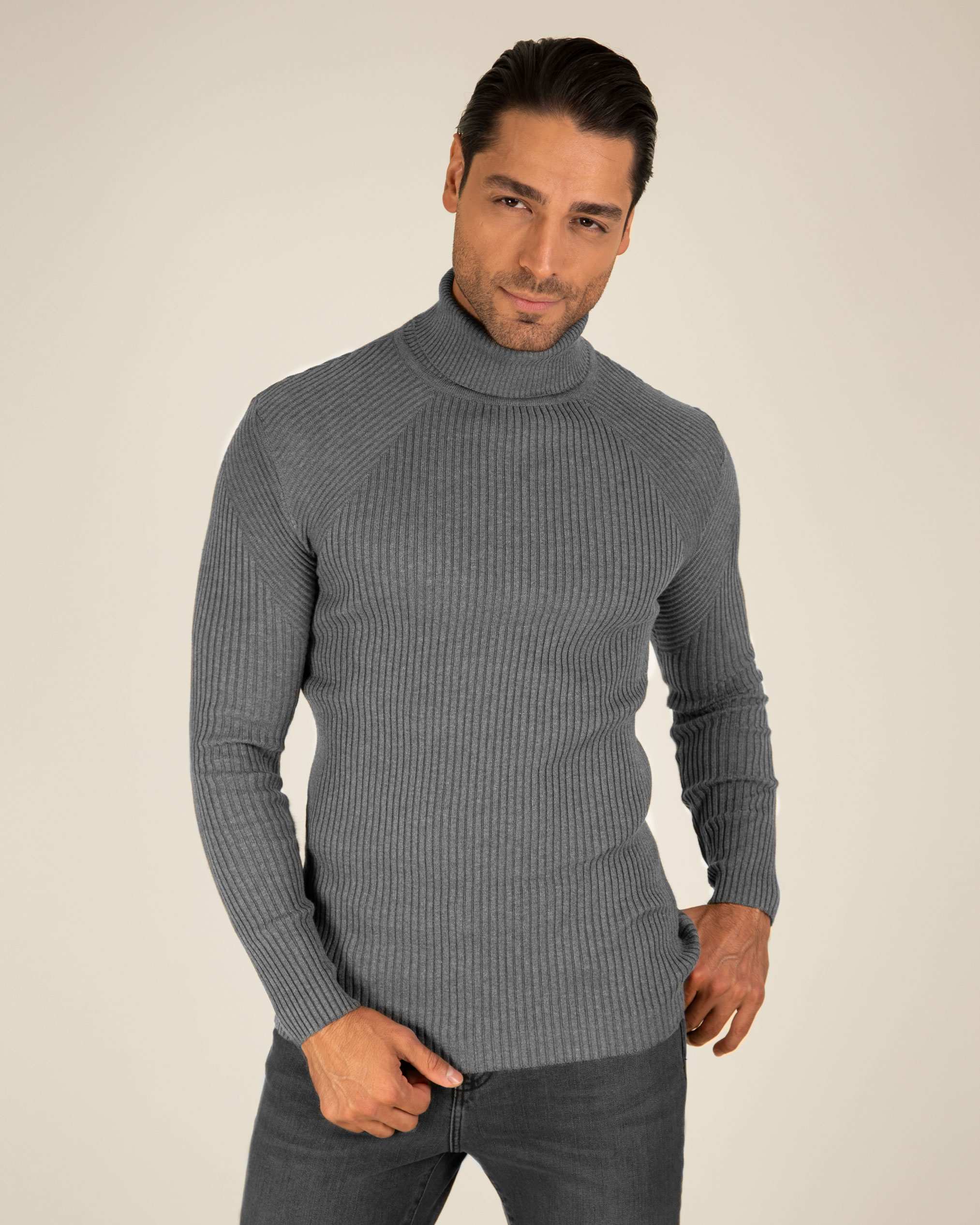 پلیور یقه اسکی 2221003 کروم