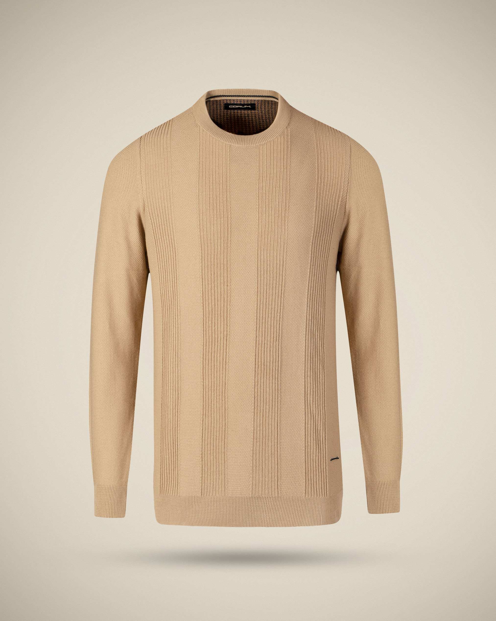 پلیور یقه گرد مردانه 2221004 کروم