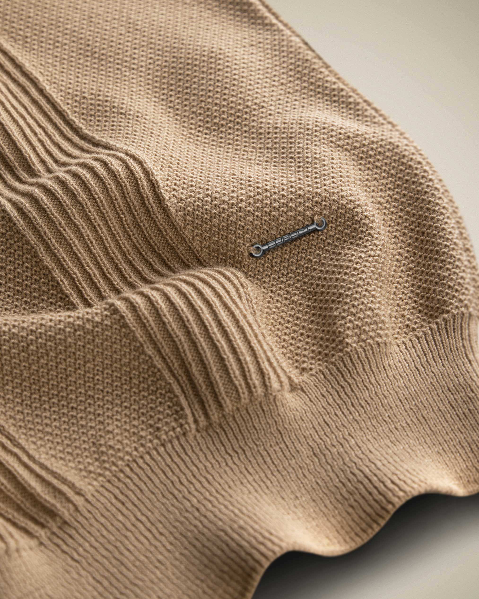 پلیور یقه گرد مردانه 2221004 کروم