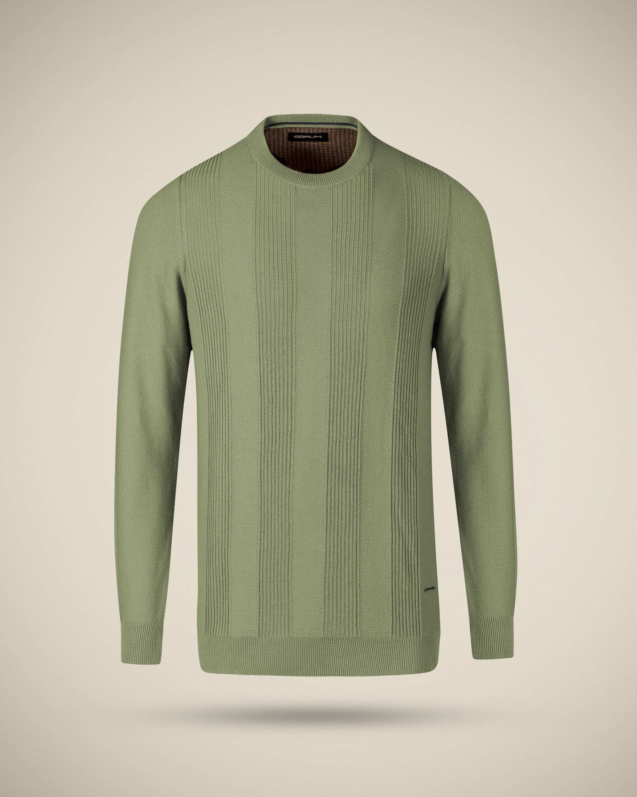 پلیور یقه گرد مردانه 2221004 کروم