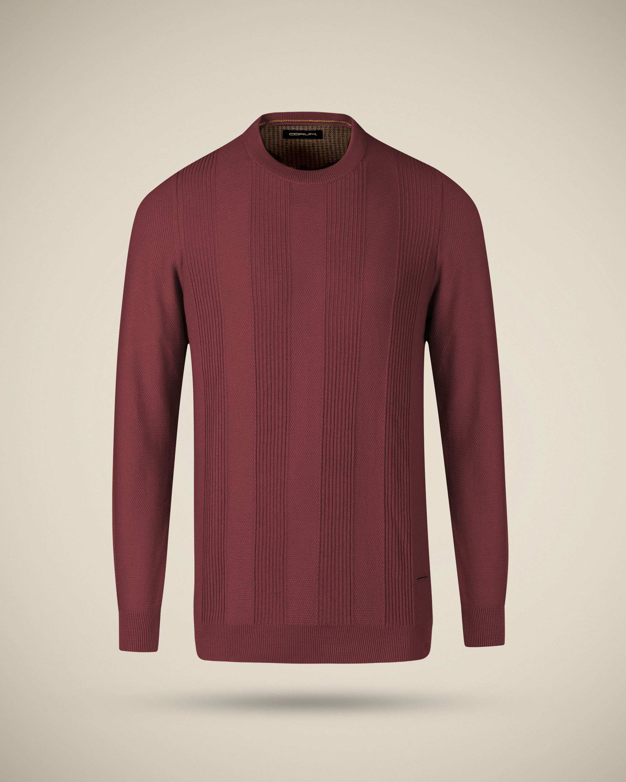 پلیور یقه گرد مردانه 2221004 کروم