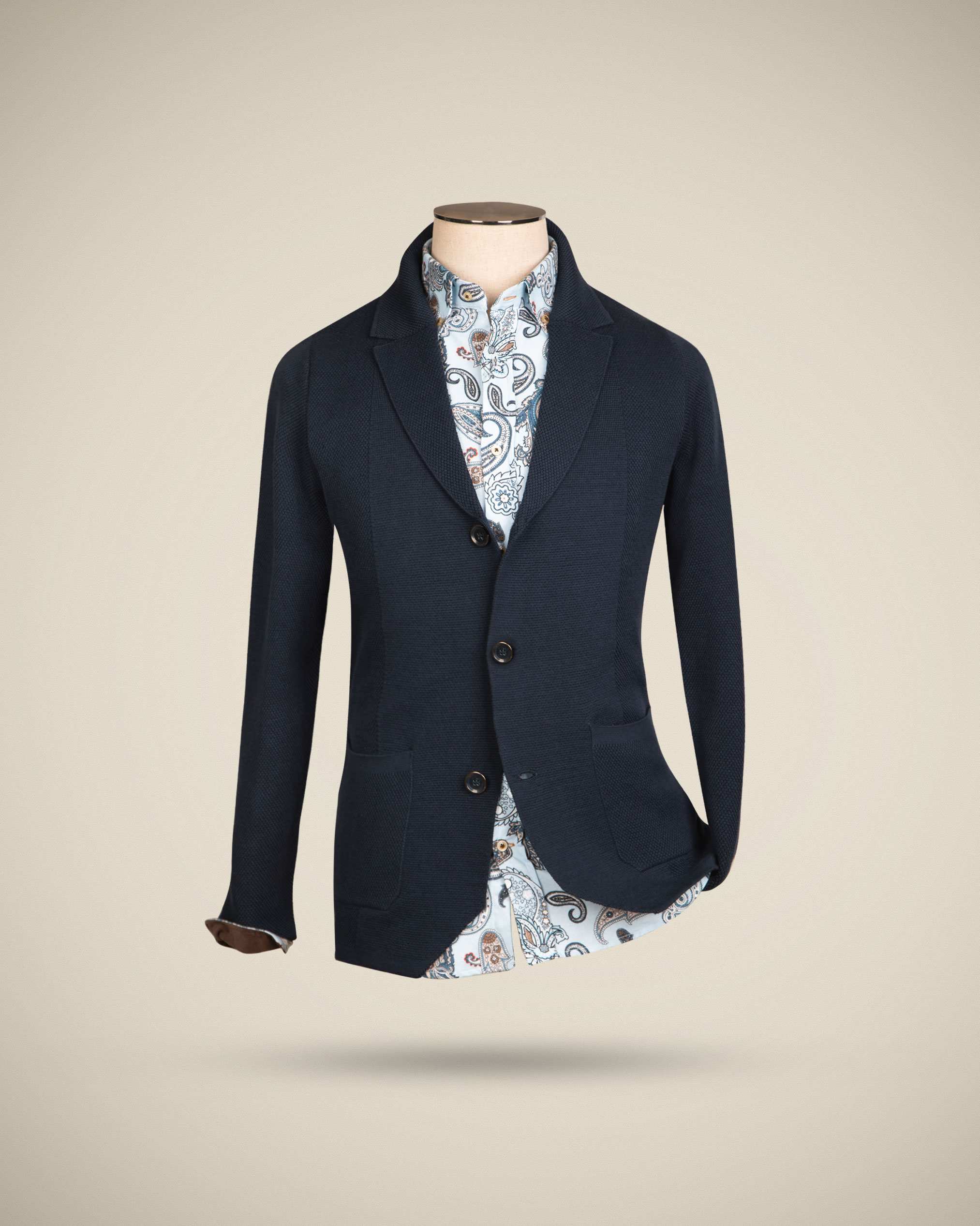 پلیور کتی مردانه 2221005 کروم