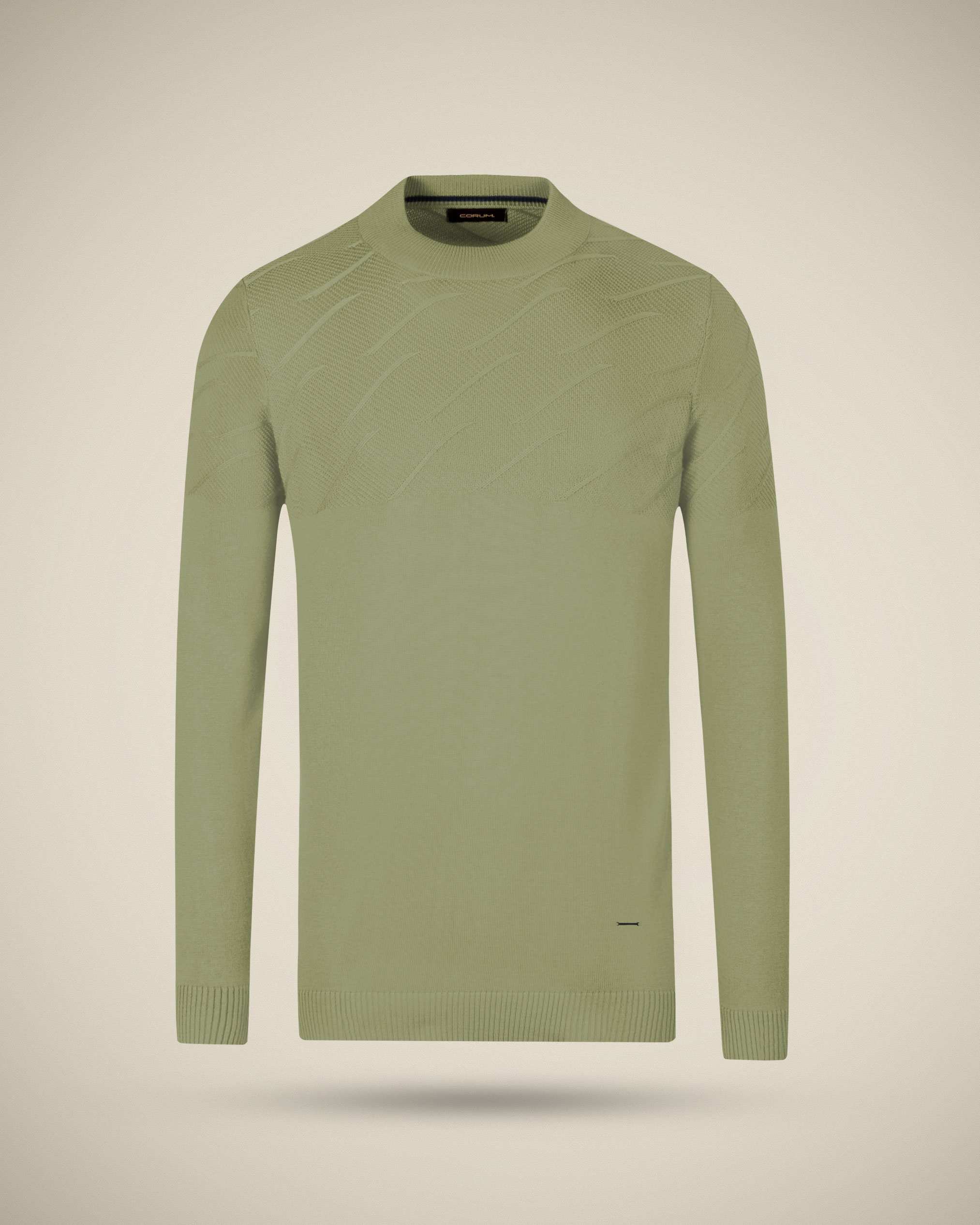 پلیور یقه 5 سانت مردانه 2221006 کروم