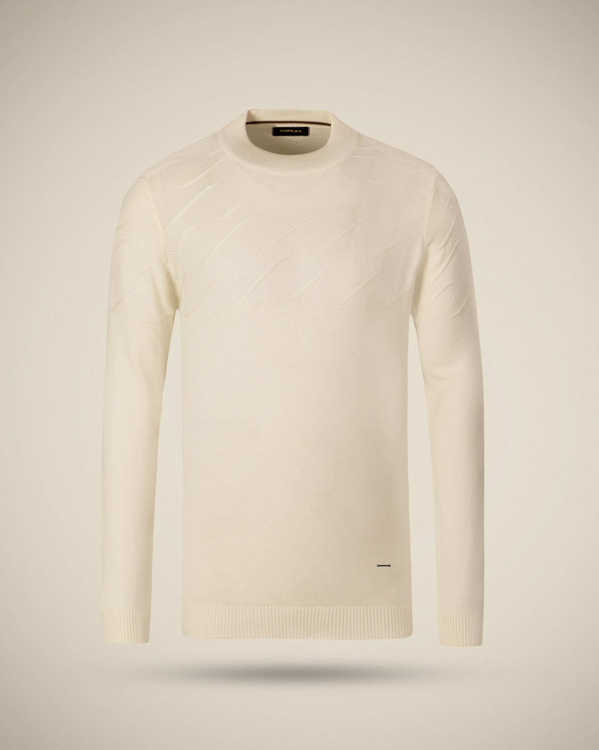 پلیور یقه 5 سانت مردانه 2221006 کروم