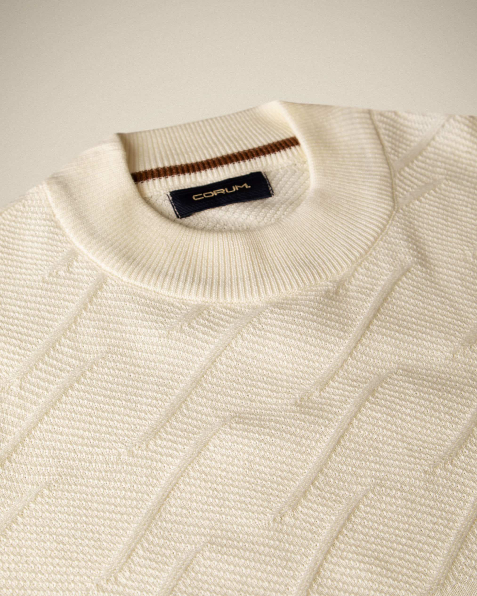 پلیور یقه 5 سانت مردانه 2221006 کروم