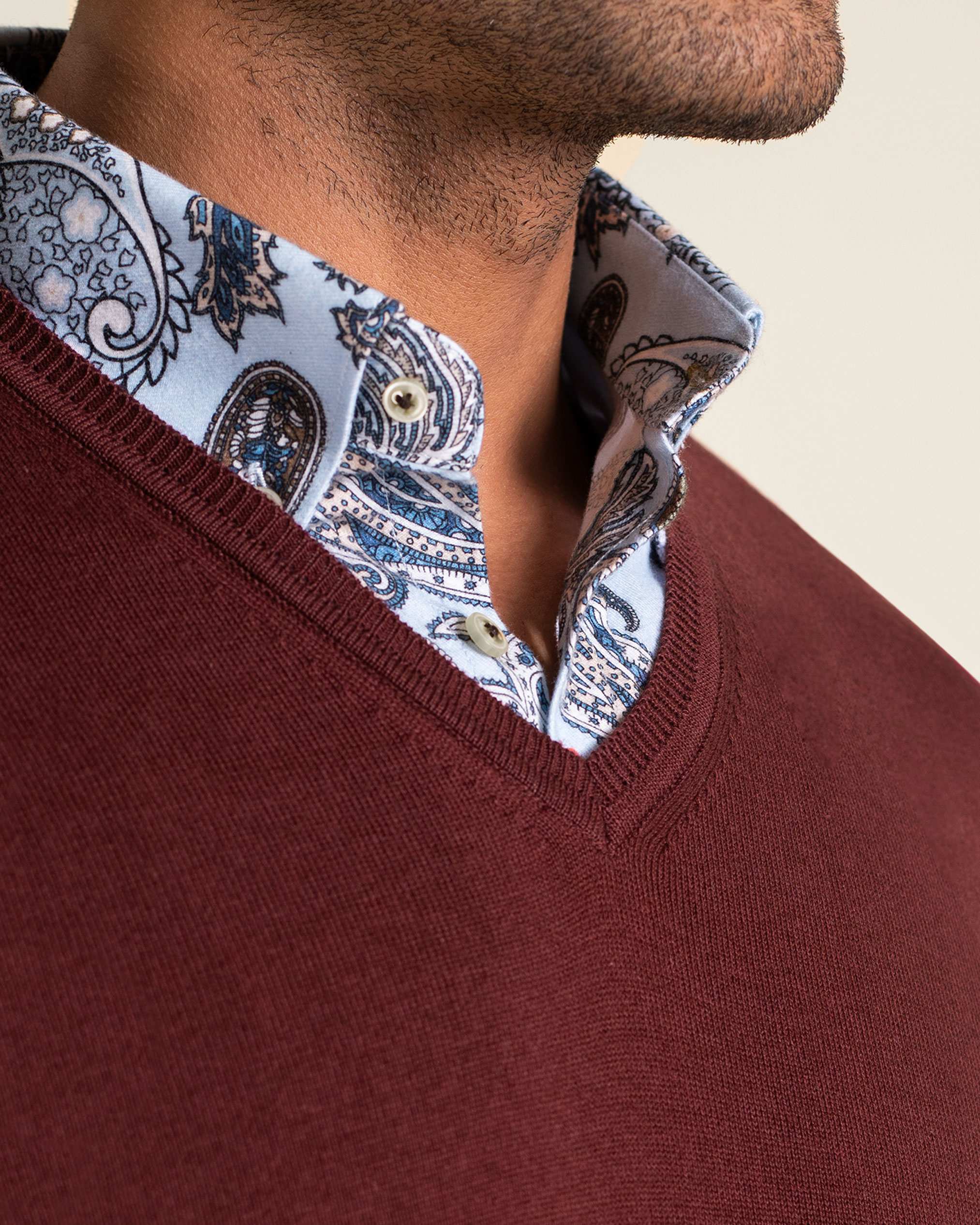 پلیور یقه هفت 2221008 کروم