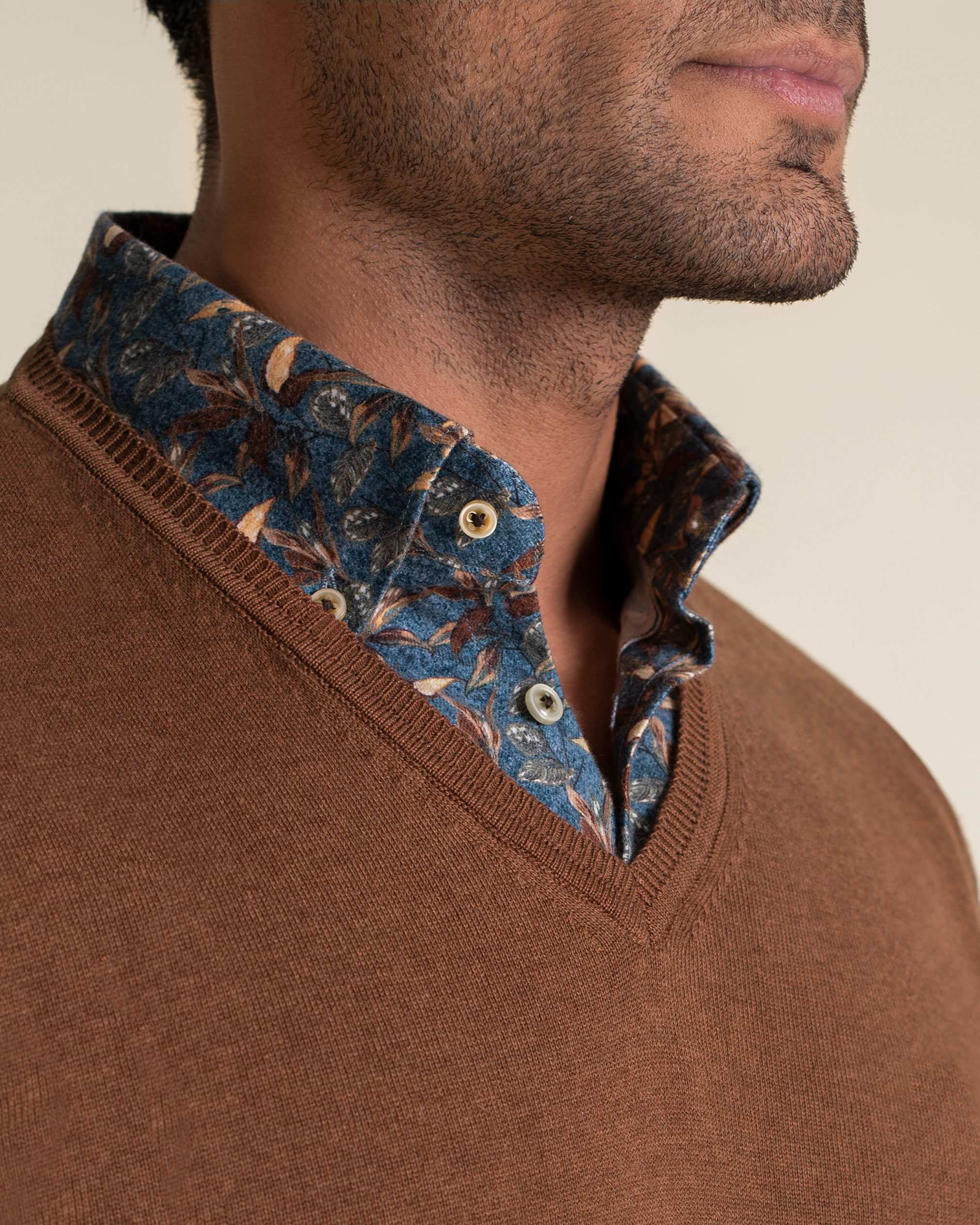 پلیور یقه هفت 2221008 کروم