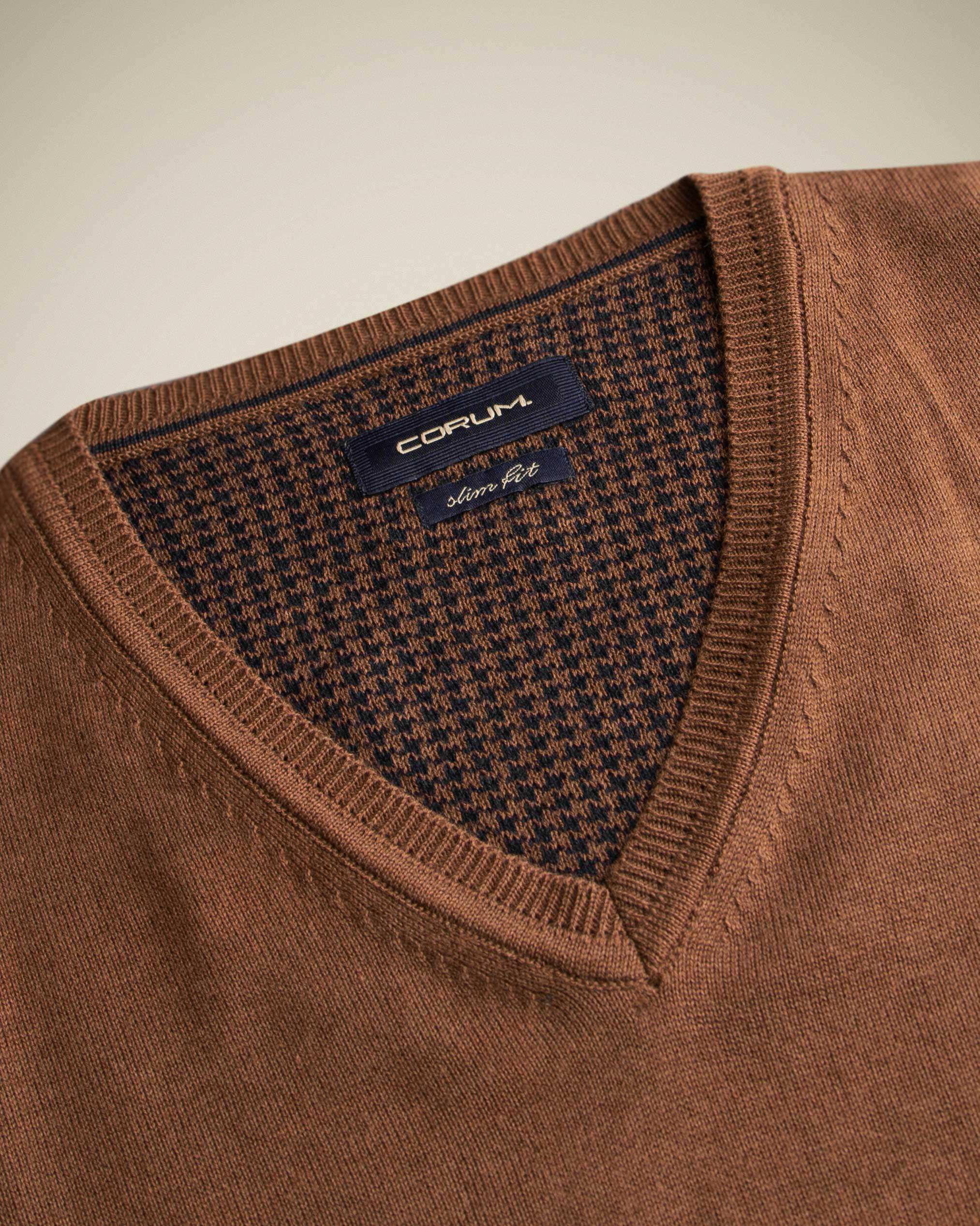 پلیور یقه هفت 2221008 کروم